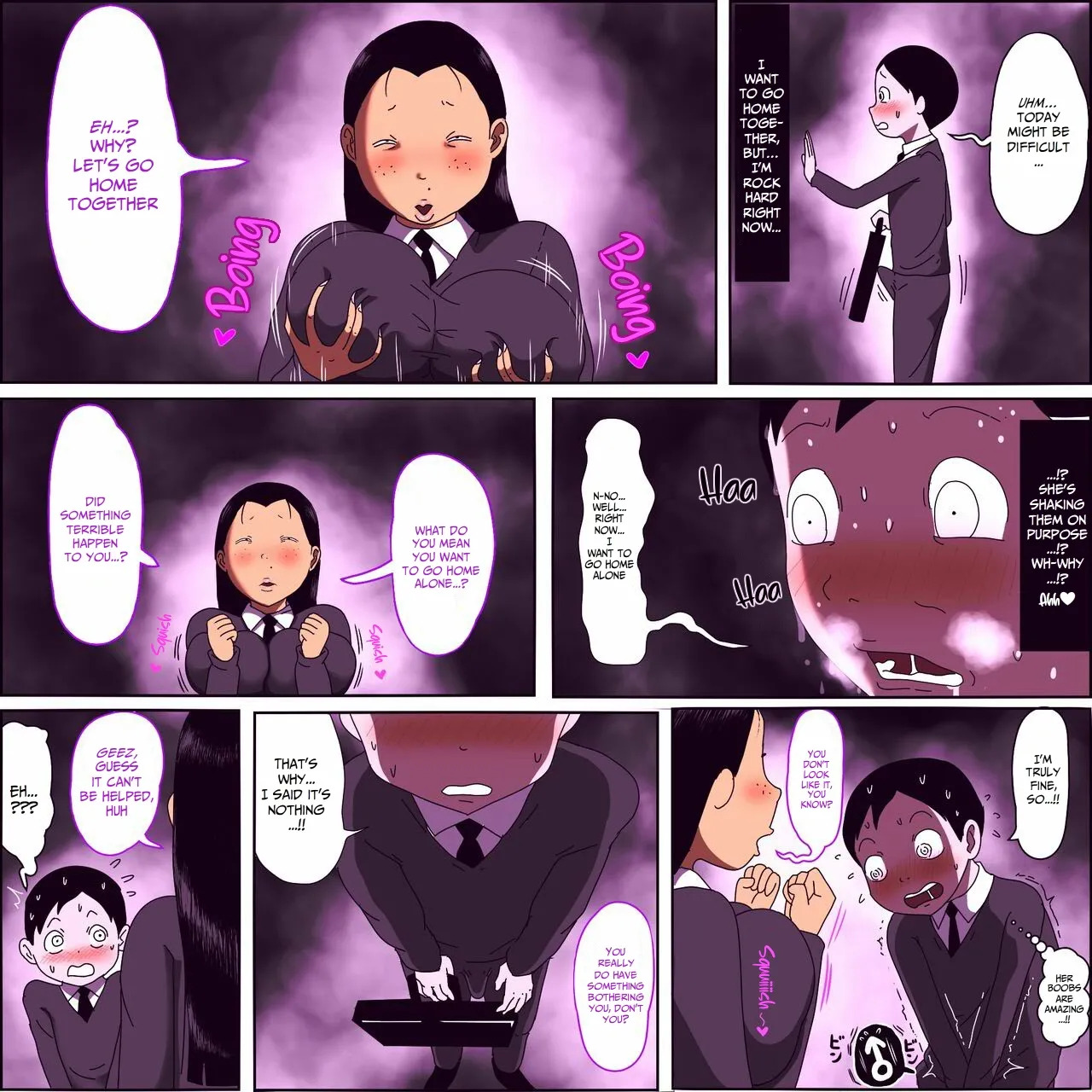 [ampullaria] Metsuki ga Yarashii Class no Busu Onna ~Fellatio edition~ [English] {Otaku101} - Page 13