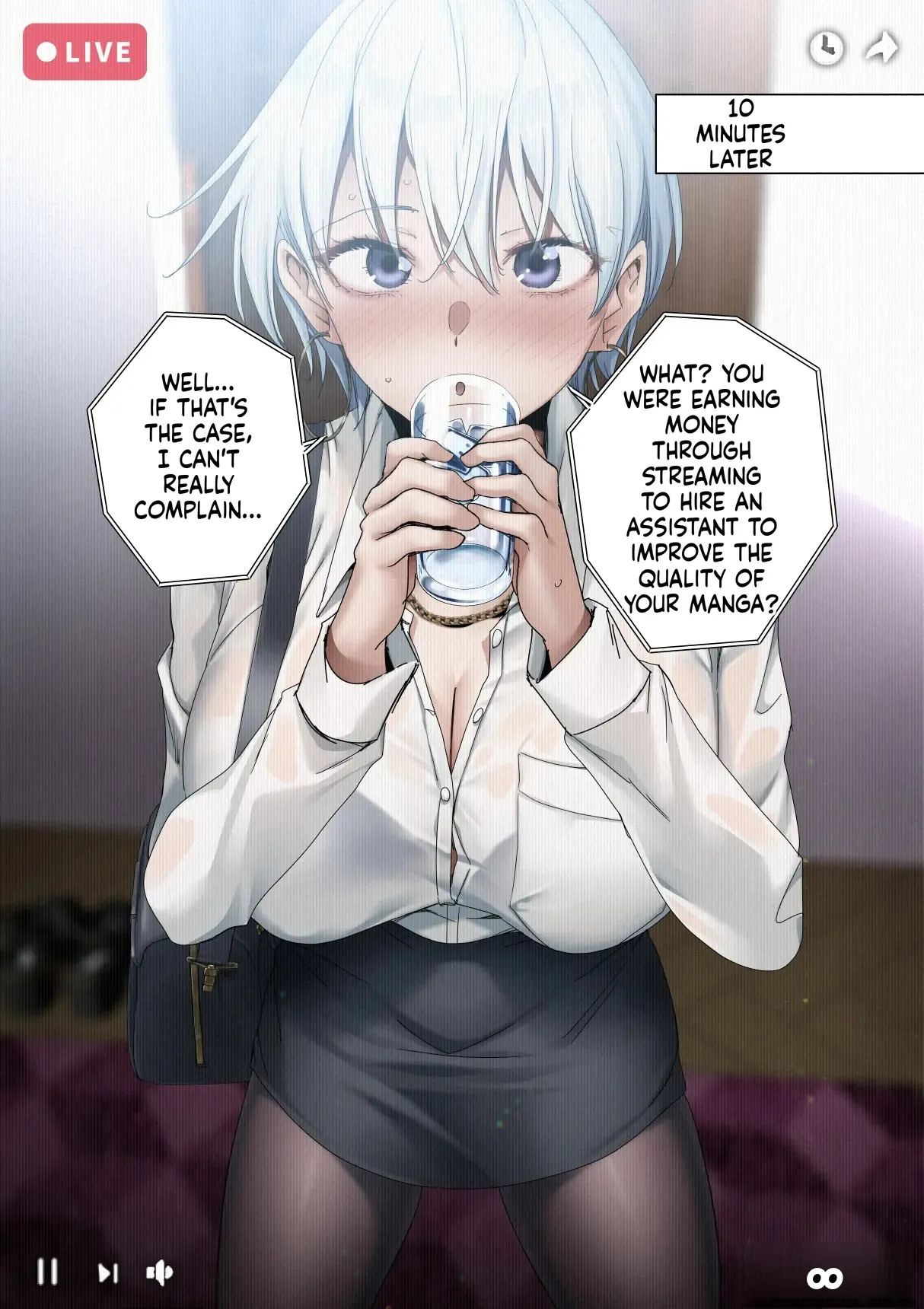 [Kitada Ryouma] Tanomeba Nan demo Yarasete Kureru Kanojo to Ero Haishin o Hajimeta Kekka | The result of starting an Erotic Streaming with a girlfriend who would let me fuck anything if I asked her [English][MTL] - Page 129