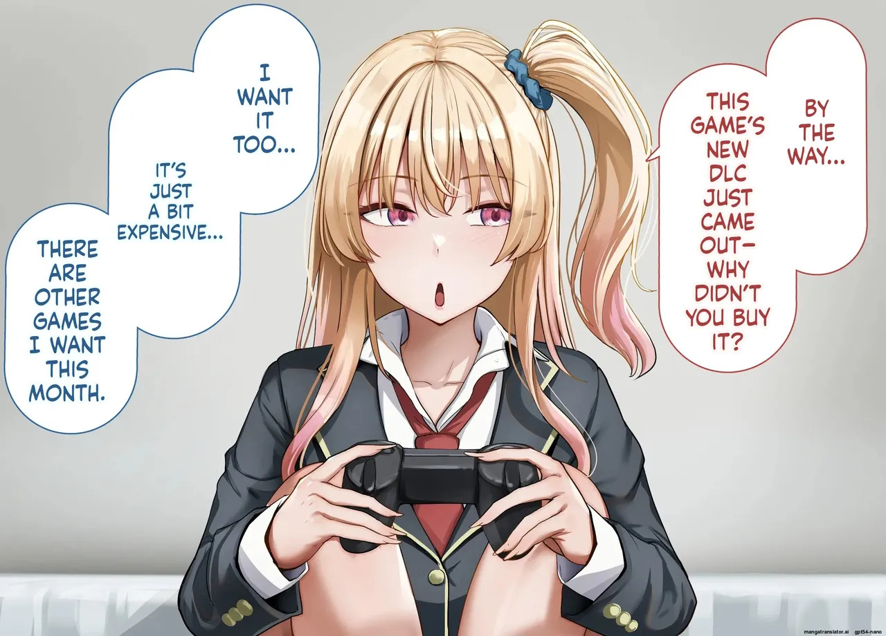 [Rhetoric] yara se te kureru gyaru no sakitani sann ni ha de katinn no sehure ga iru [MTL English] - Page 10