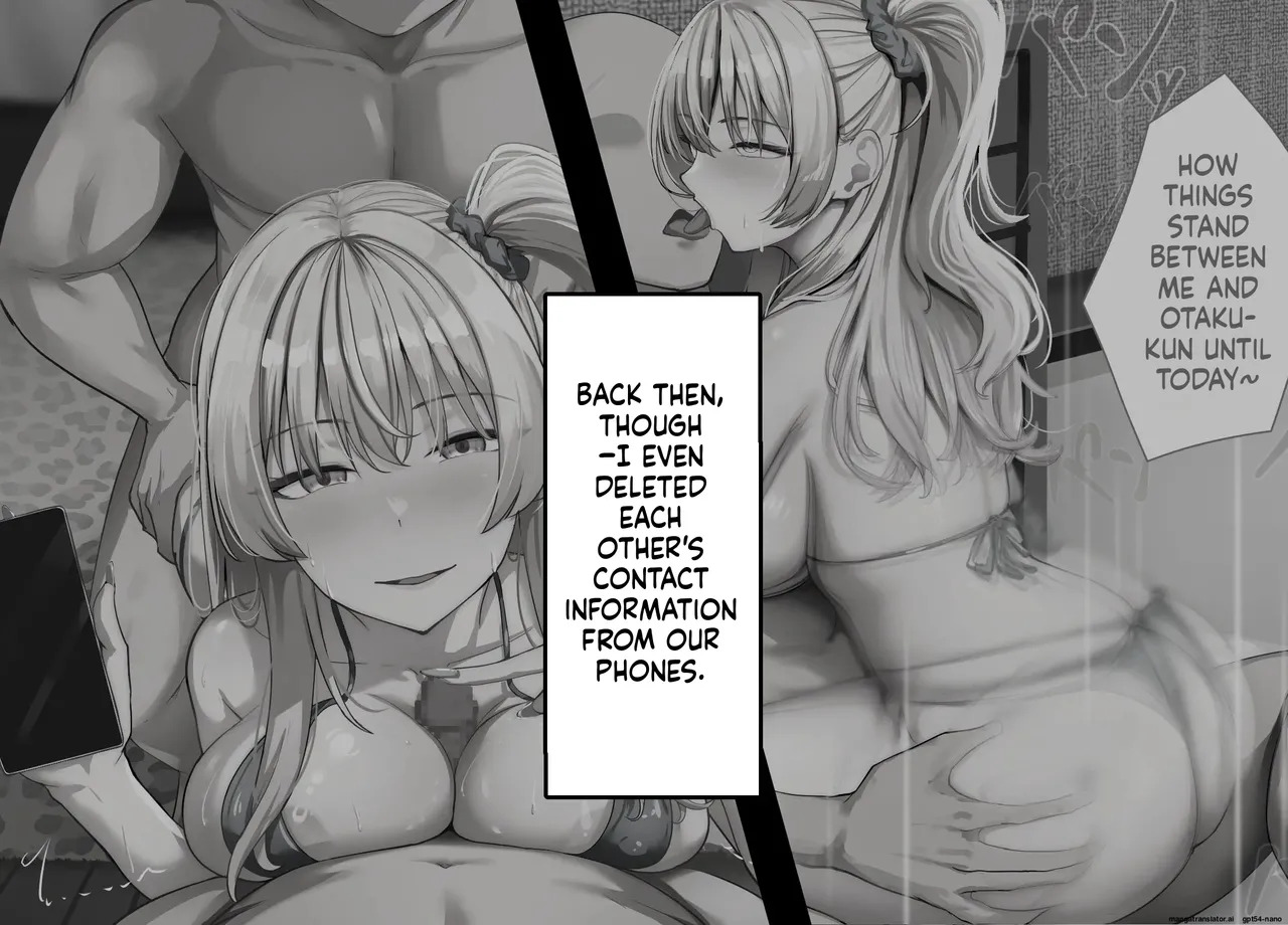 [Rhetoric] yara se te kureru gyaru no sakitani sann ni ha de katinn no sehure ga iru [MTL English] - Page 240