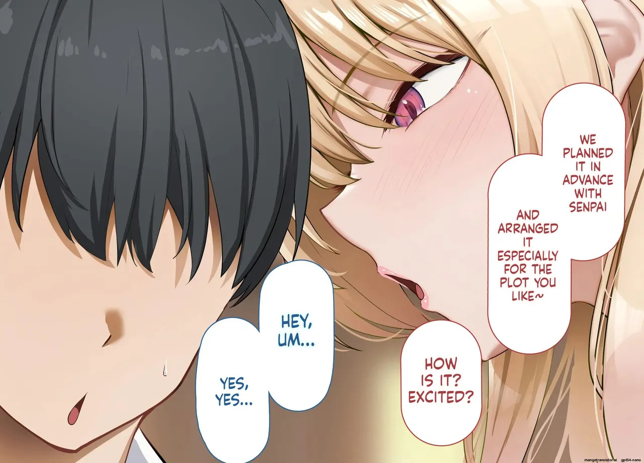 [Rhetoric] yara se te kureru gyaru no sakitani sann ni ha de katinn no sehure ga iru [MTL English] - Page 242