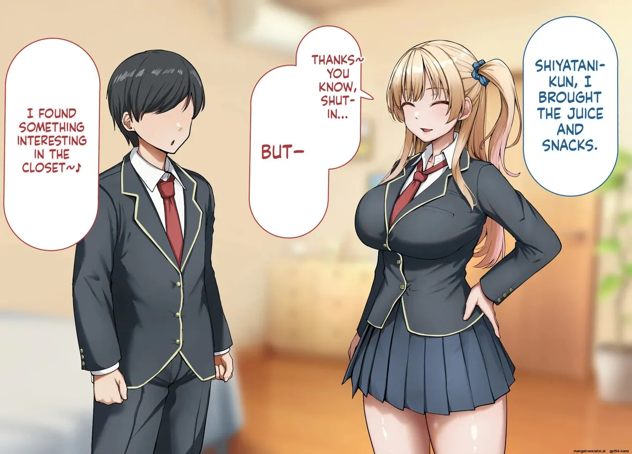 [Rhetoric] yara se te kureru gyaru no sakitani sann ni ha de katinn no sehure ga iru [MTL English] - Page 25