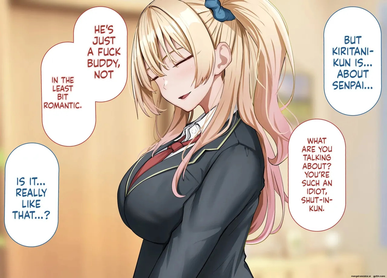[Rhetoric] yara se te kureru gyaru no sakitani sann ni ha de katinn no sehure ga iru [MTL English] - Page 258