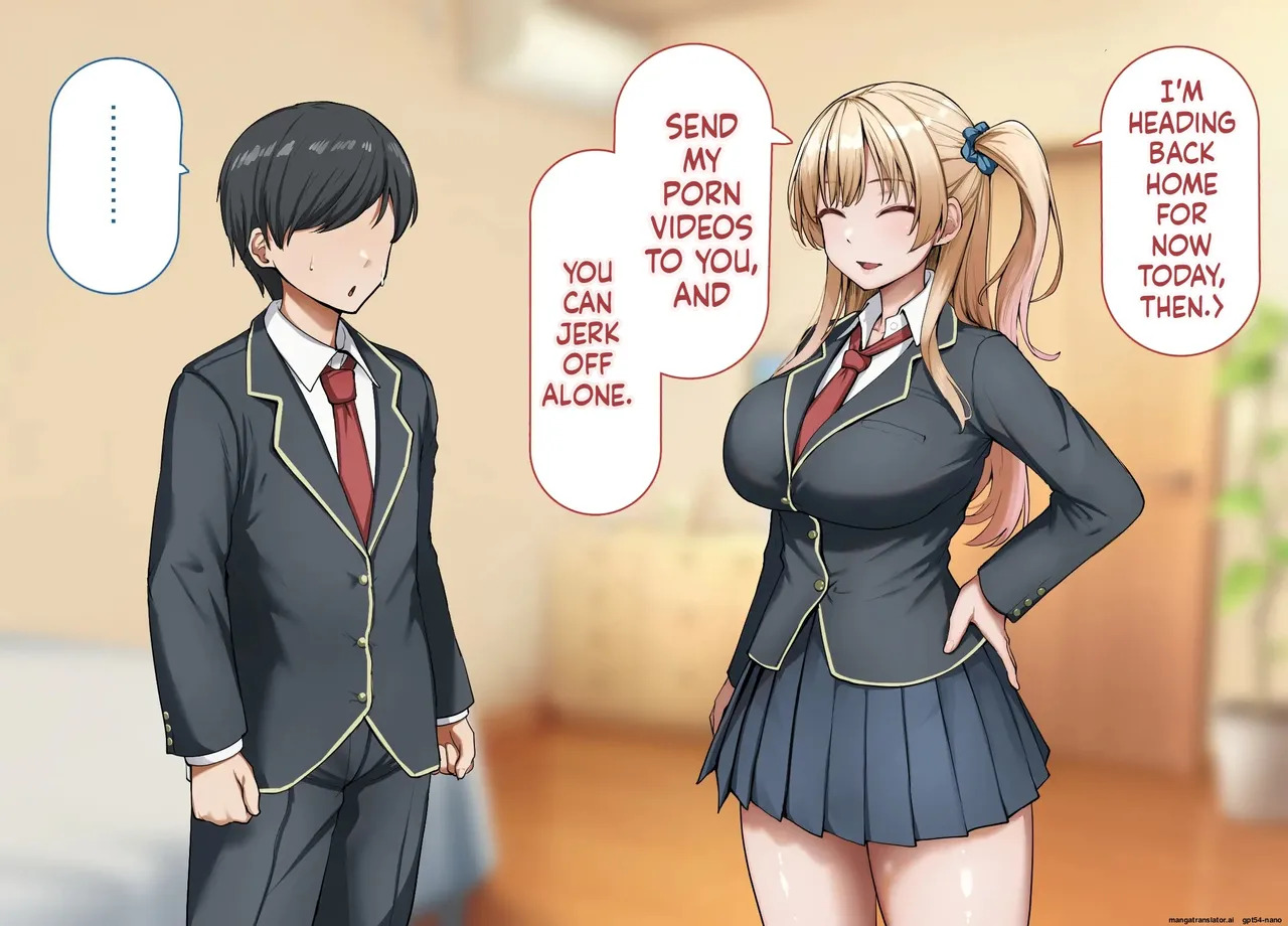 [Rhetoric] yara se te kureru gyaru no sakitani sann ni ha de katinn no sehure ga iru [MTL English] - Page 33