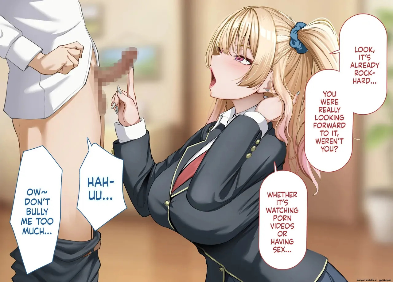[Rhetoric] yara se te kureru gyaru no sakitani sann ni ha de katinn no sehure ga iru [MTL English] - Page 81