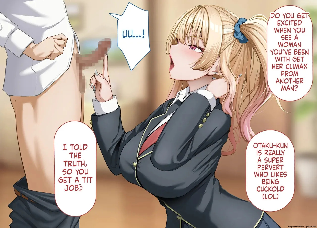 [Rhetoric] yara se te kureru gyaru no sakitani sann ni ha de katinn no sehure ga iru [MTL English] - Page 83