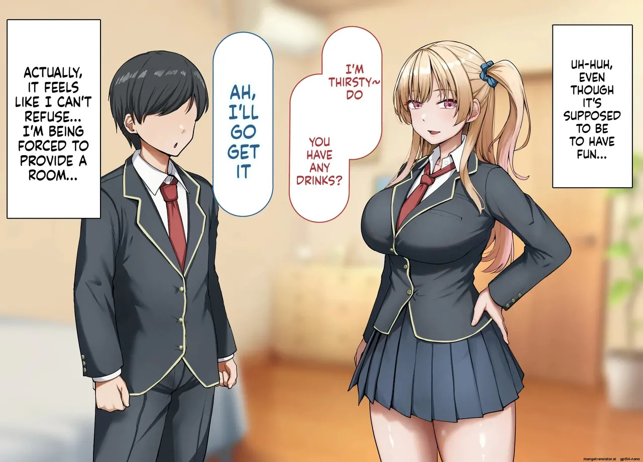 [Rhetoric] yara se te kureru gyaru no sakitani sann ni ha de katinn no sehure ga iru [MTL English] - Page 9