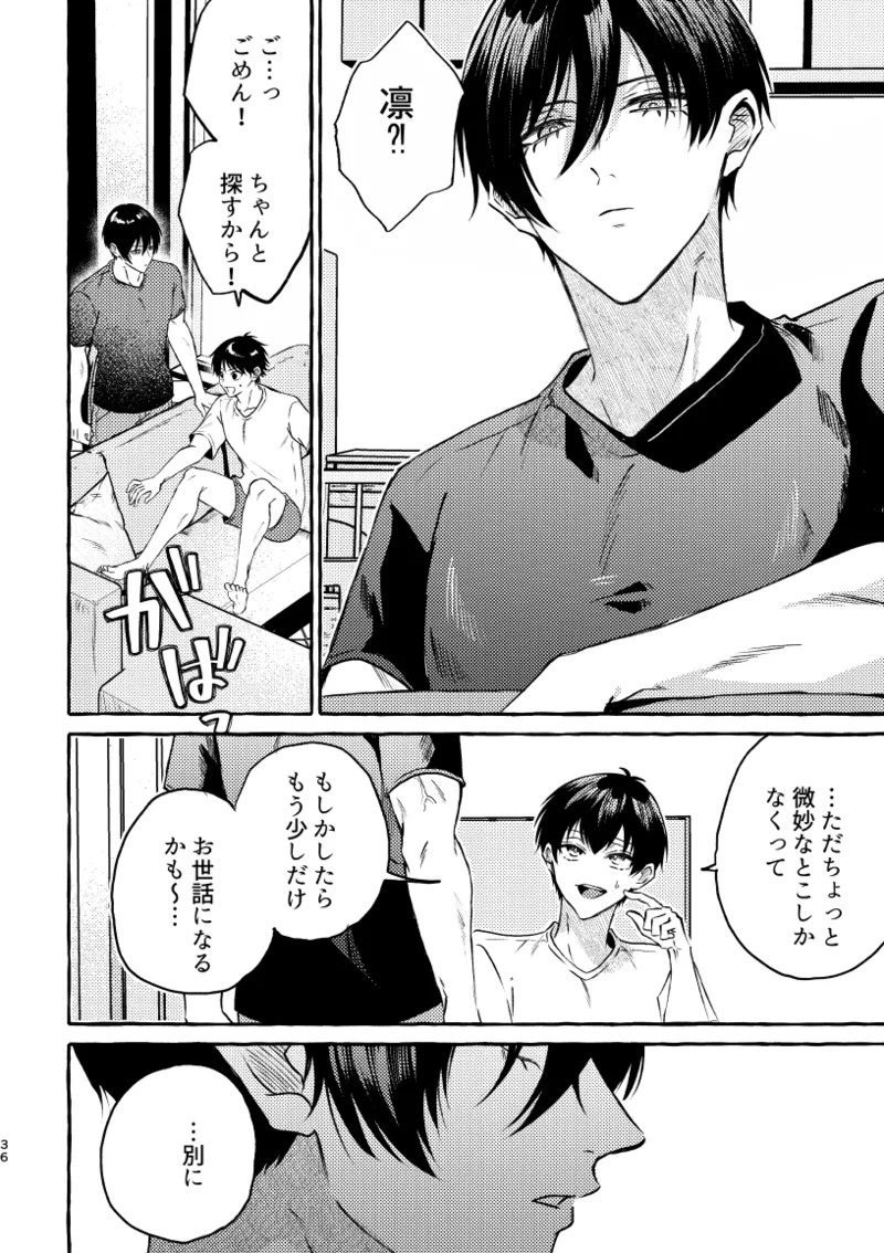 [CHON! (Chon)] An Unknown Face (Blue Lock) [Digital] - Page 34