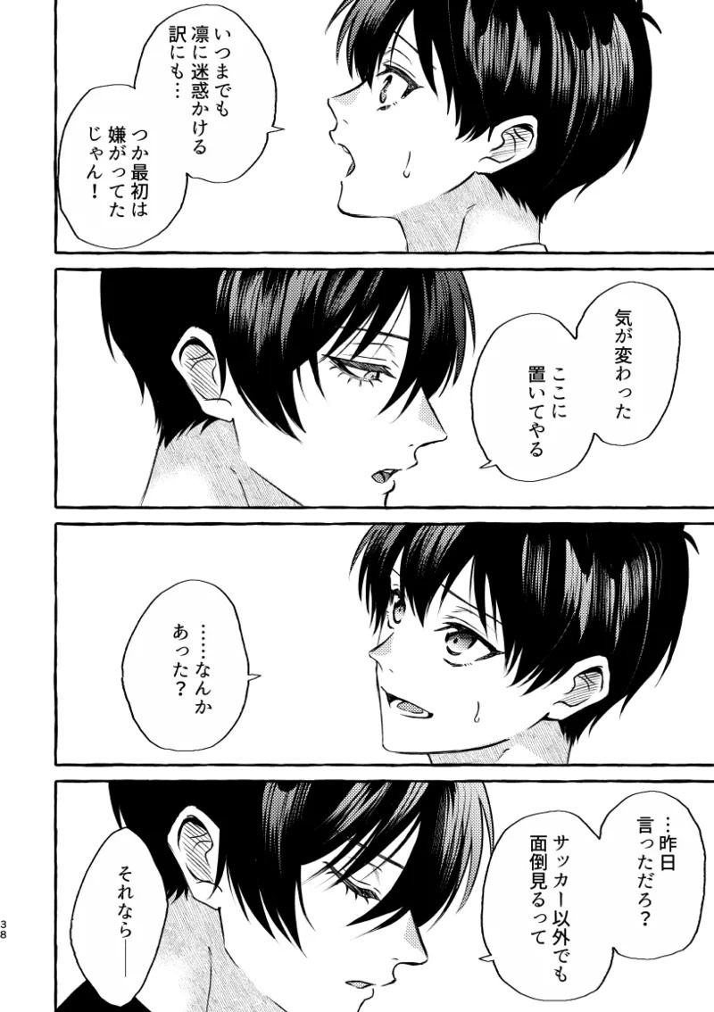 [CHON! (Chon)] An Unknown Face (Blue Lock) [Digital] - Page 36