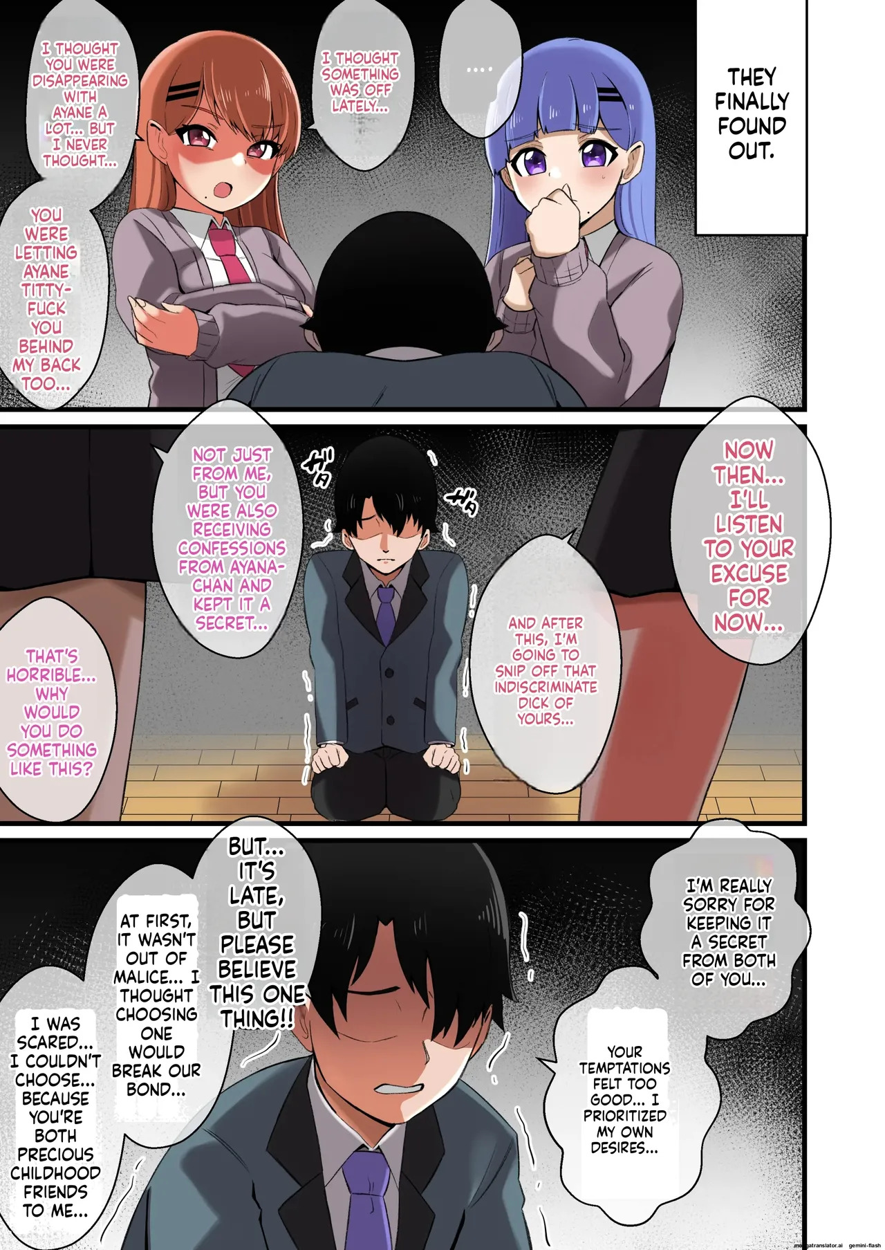 Futago Shimai Kara Kokuhaku Saretakedo Kimerarenaikara Paizuri de Erabu Koto ni Shita Hanashi - Page 21