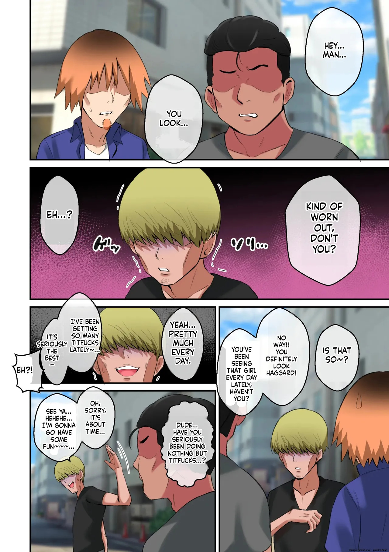Charao ga Jimigao Bakunyuu no Paizuri ni Miryou sareta Kekka - Page 11
