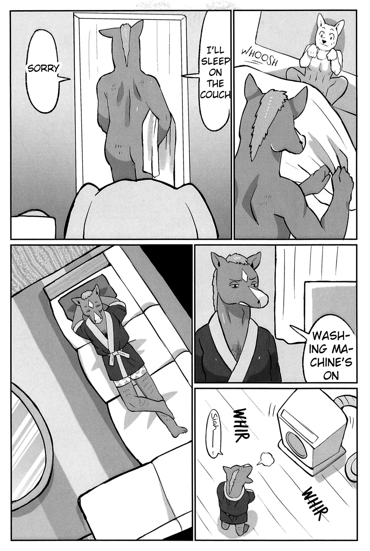 (Shinshun Kemoket 11) [hanamuke (Igarashi Hazuki)] Can I beat a dog's dick? Let's Find Out!! (BoJack Horseman) - Page 29