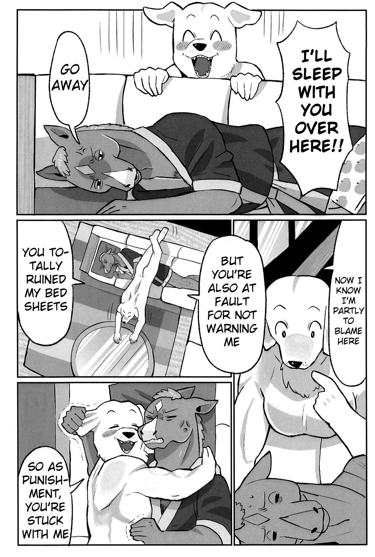 (Shinshun Kemoket 11) [hanamuke (Igarashi Hazuki)] Can I beat a dog's dick? Let's Find Out!! (BoJack Horseman) - Page 30