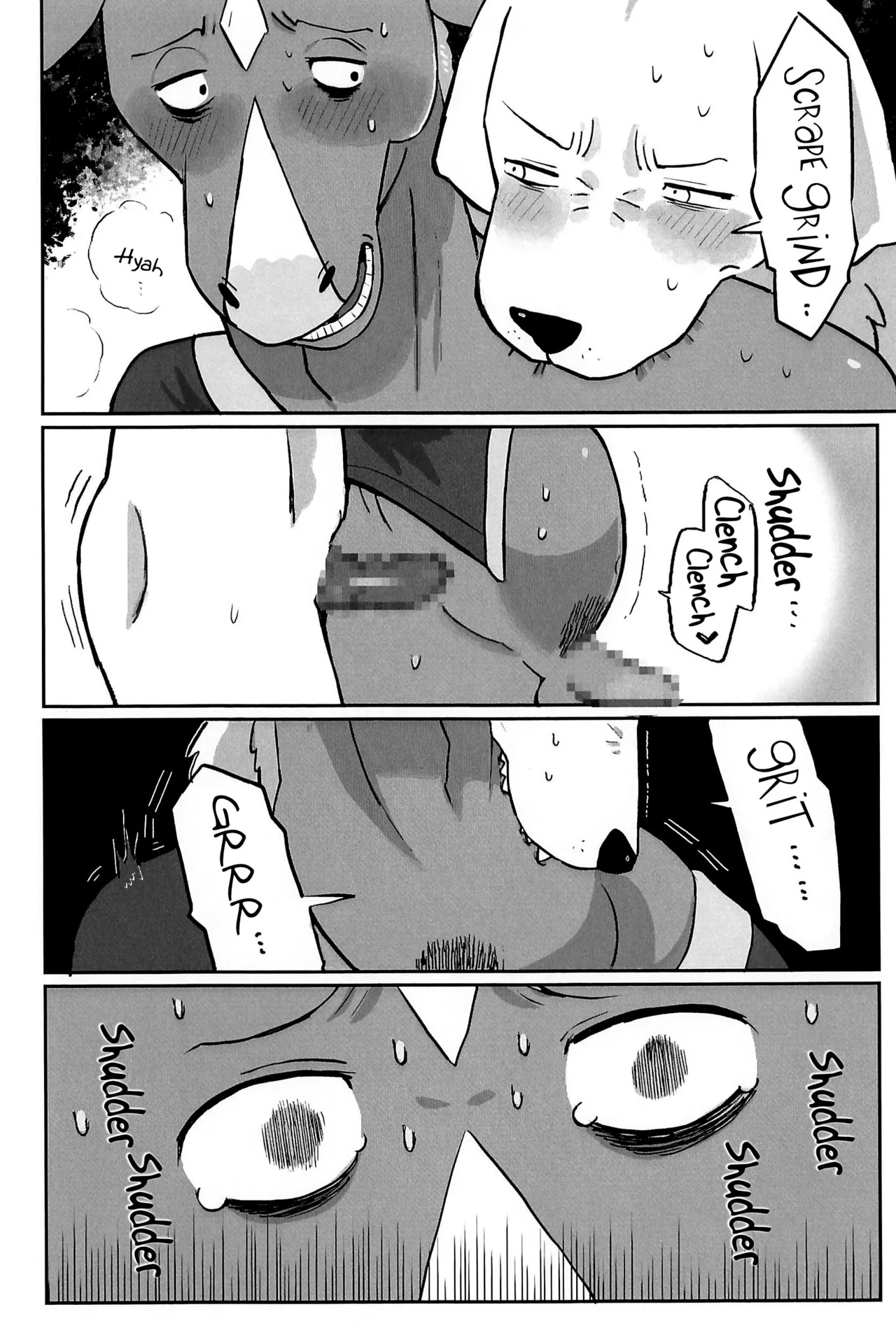 (Shinshun Kemoket 11) [hanamuke (Igarashi Hazuki)] Can I beat a dog's dick? Let's Find Out!! (BoJack Horseman) - Page 36