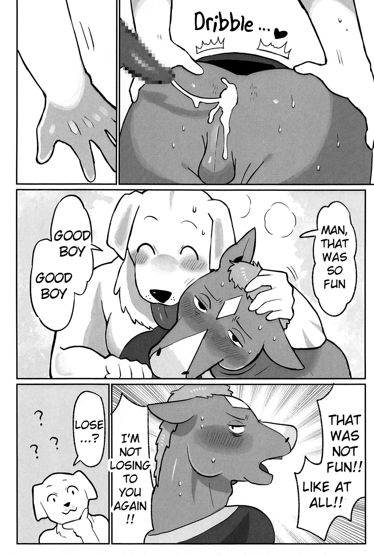(Shinshun Kemoket 11) [hanamuke (Igarashi Hazuki)] Can I beat a dog's dick? Let's Find Out!! (BoJack Horseman) - Page 38