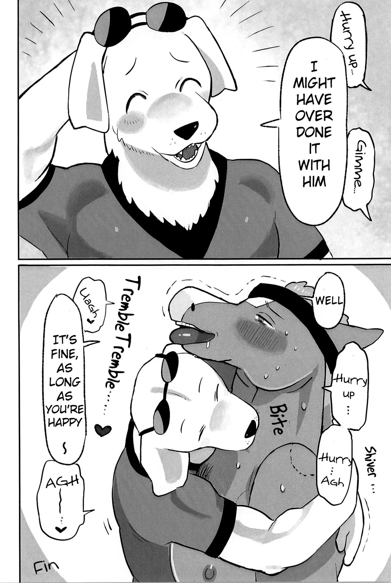 (Shinshun Kemoket 11) [hanamuke (Igarashi Hazuki)] Can I beat a dog's dick? Let's Find Out!! (BoJack Horseman) - Page 40