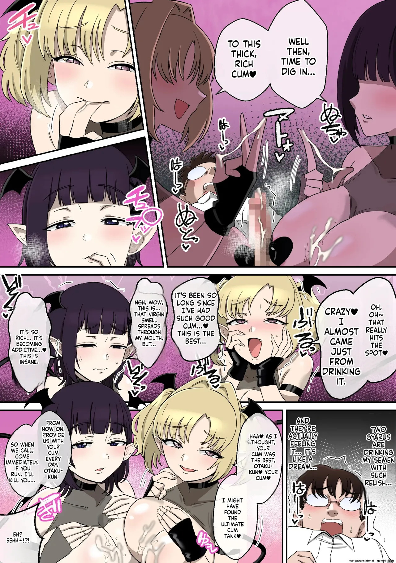 W Paizuri Gal Succubus ni Seishi Katsuage Sareru Hanashi - Page 26