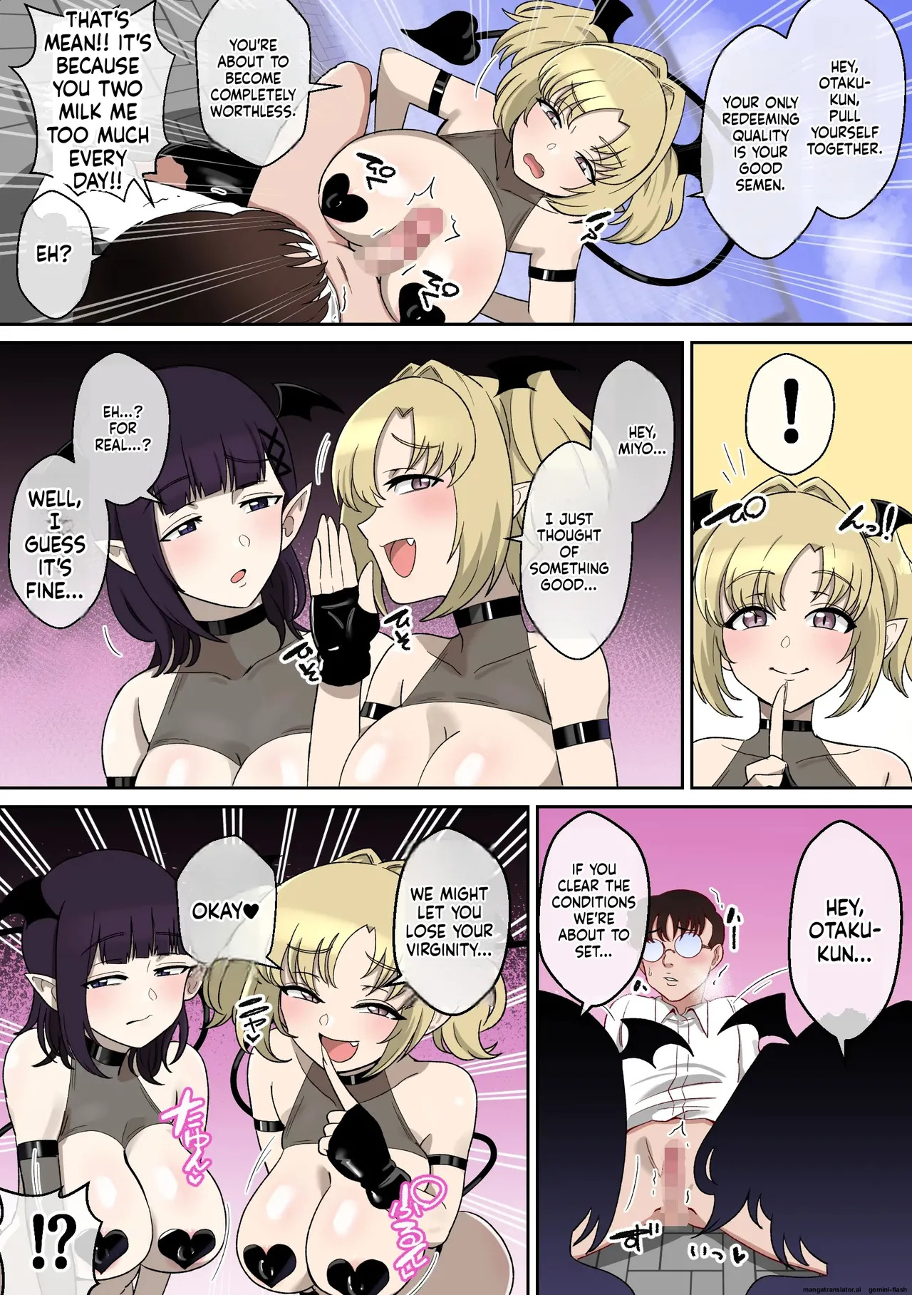 W Paizuri Gal Succubus ni Seishi Katsuage Sareru Hanashi - Page 30