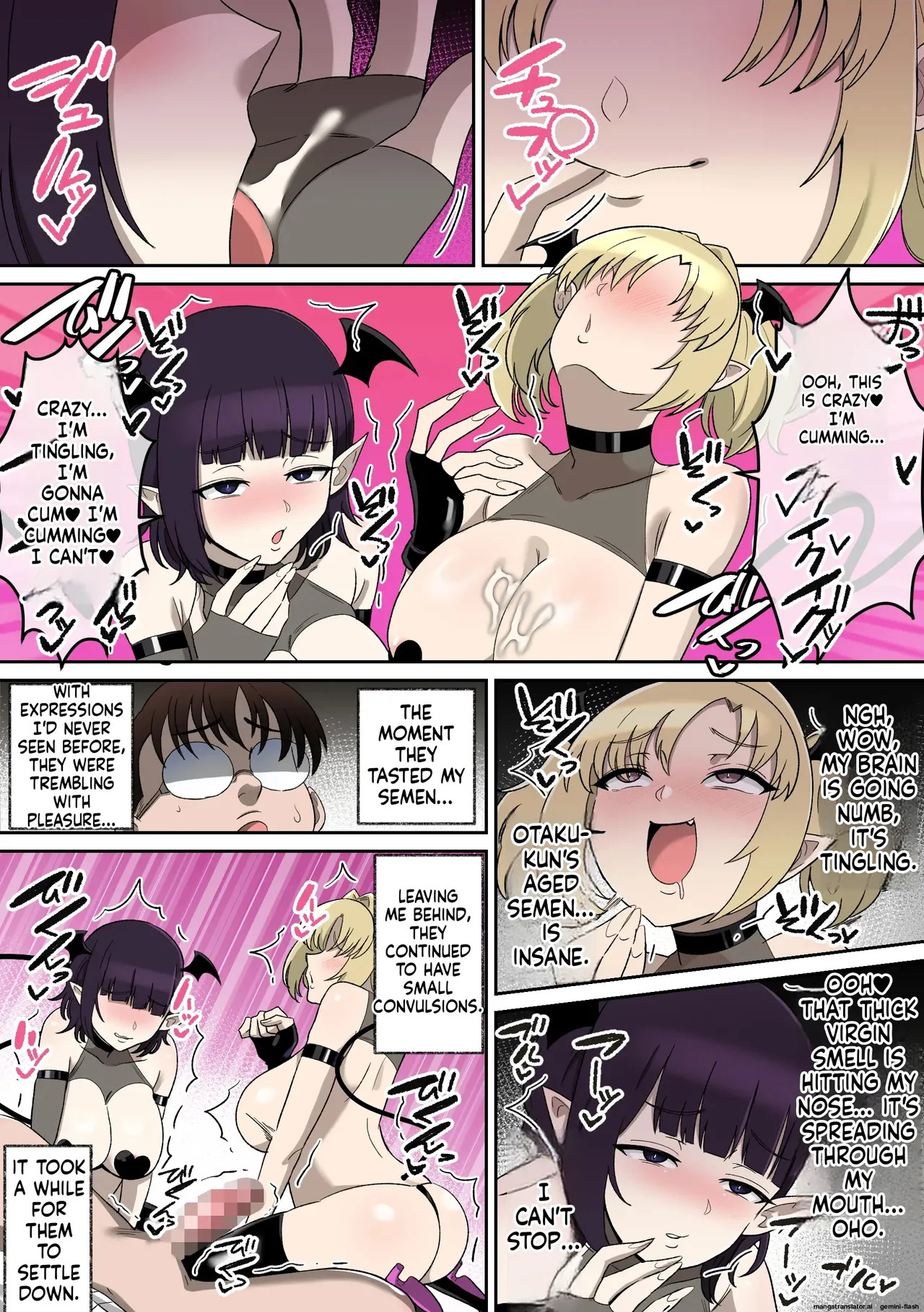 W Paizuri Gal Succubus ni Seishi Katsuage Sareru Hanashi - Page 42