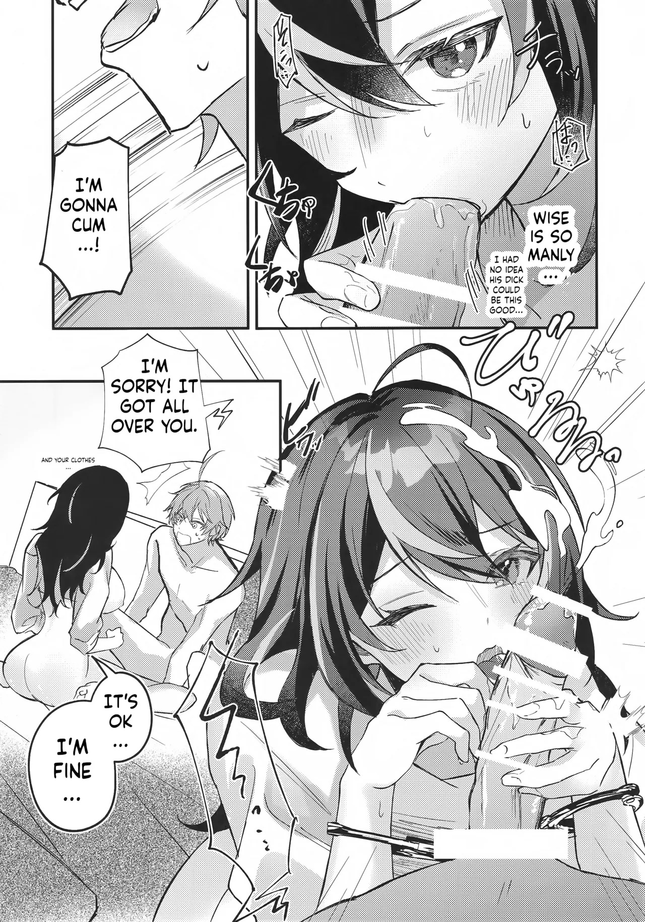 (C106) [Strawberry Langue de Chat (Minase)] Amayadori wa Taion de. - Under the rain. (Zenless Zone Zero) - Page 14