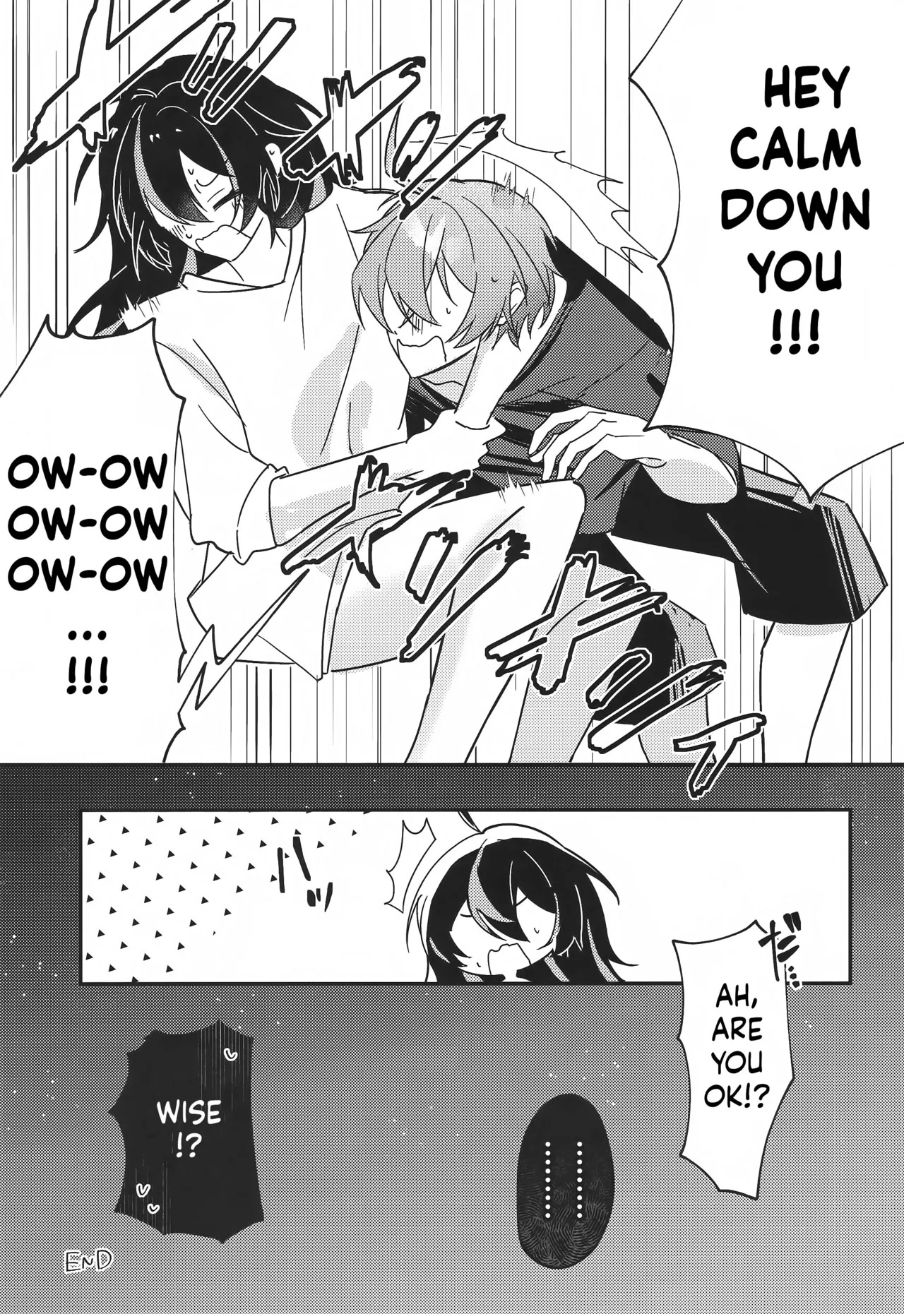 (C106) [Strawberry Langue de Chat (Minase)] Amayadori wa Taion de. - Under the rain. (Zenless Zone Zero) - Page 22