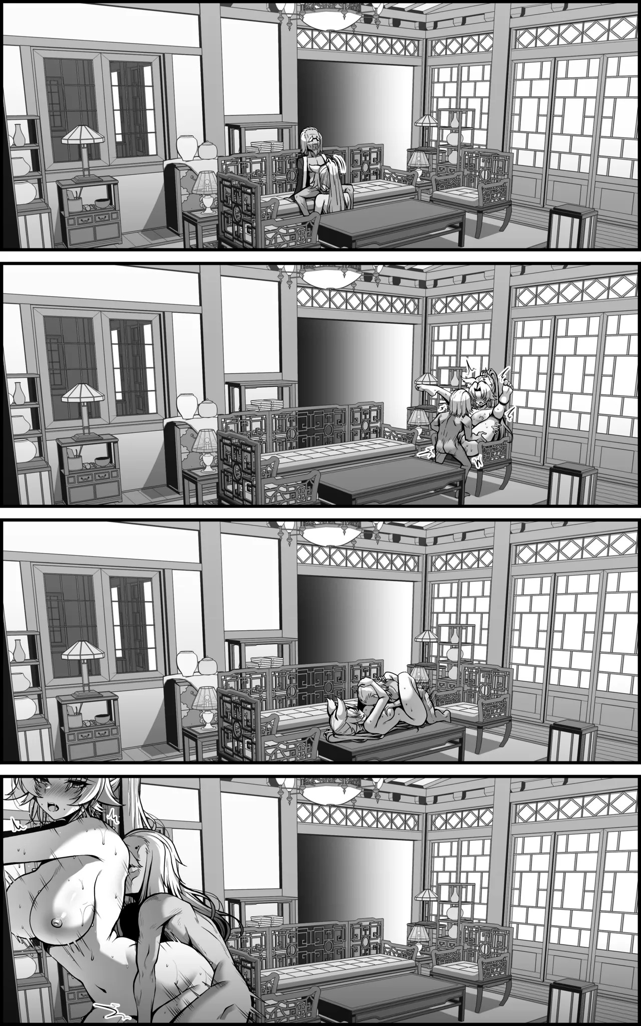 [Paya8] Feixiao 1-2 (Japanese, Korean, Textless) [Decensored] - Page 86