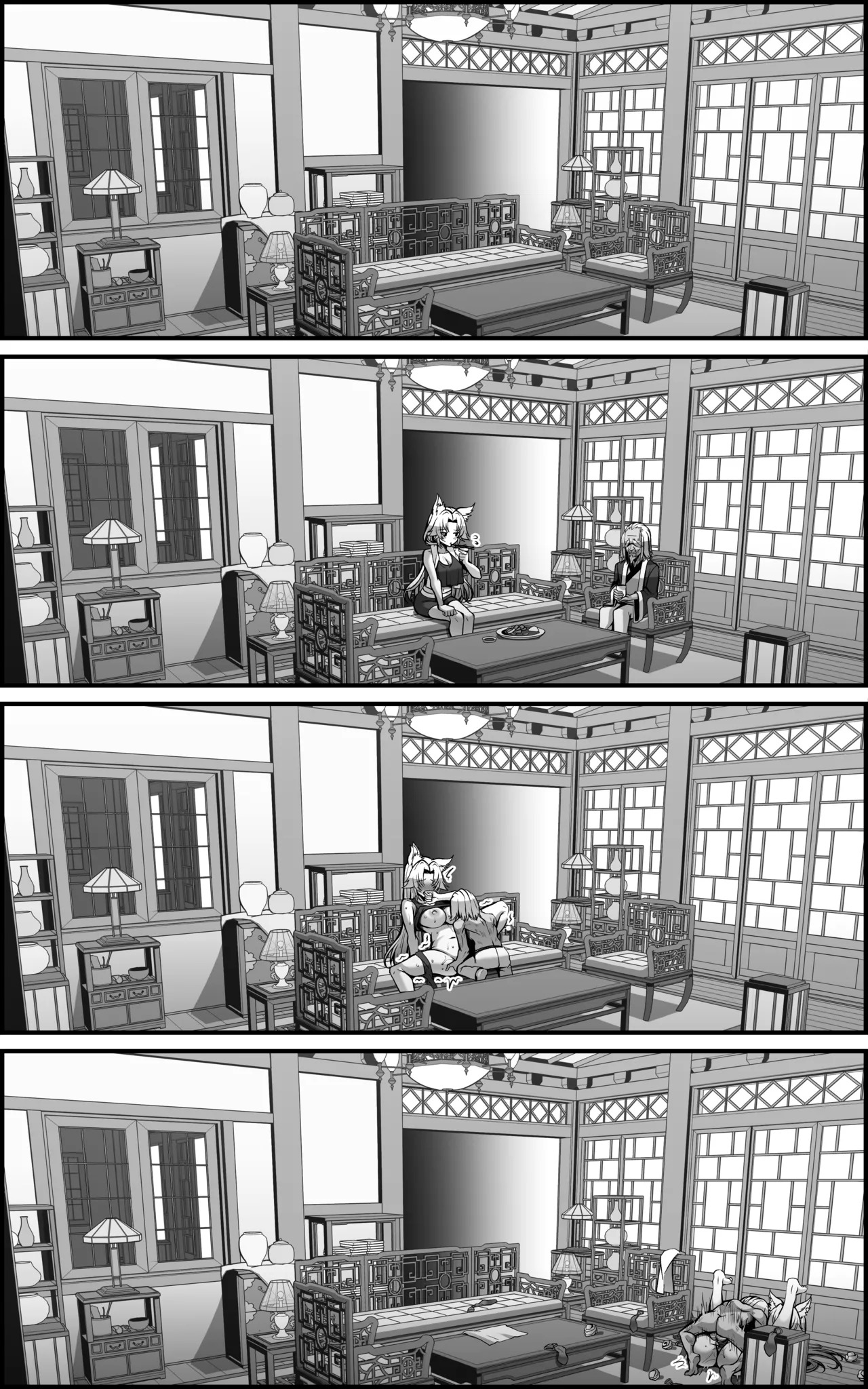 [Paya8] Feixiao 1-2 (Japanese, Korean, Textless) [Decensored] - Page 87
