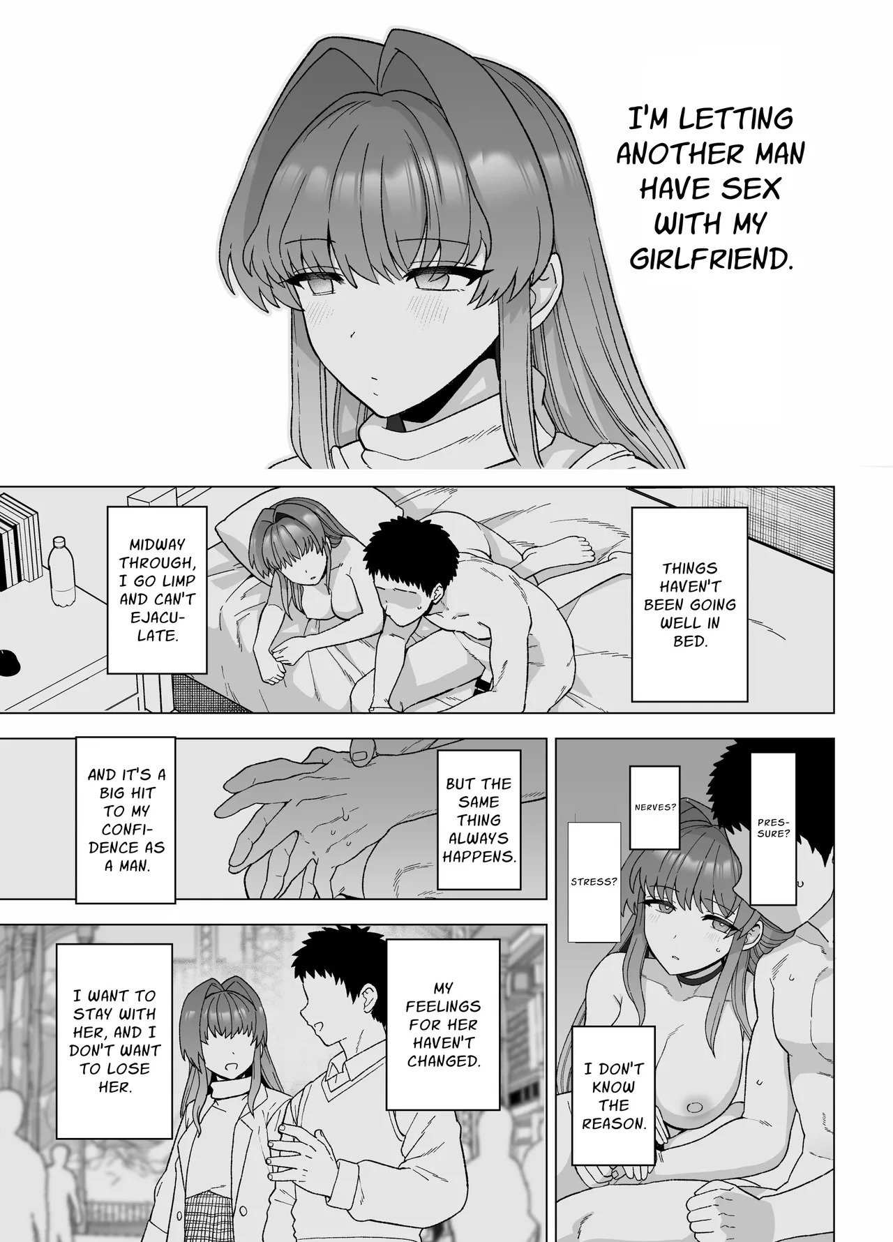 [Mochinchi (Mo)] Netorase Trial Boku no Tame ni Neru Kanojo | Cuckold Trial: My girlfriend cheats on me for my sake [English] [Guesswork] [Digital] - Page 6