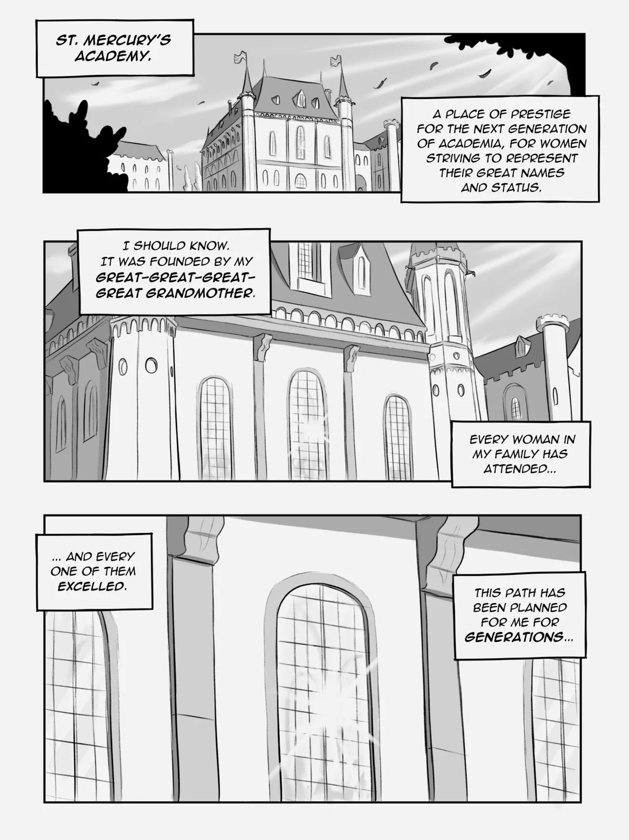 [Psi] St. Mercury Academy - 4 (in progress) - Page 9