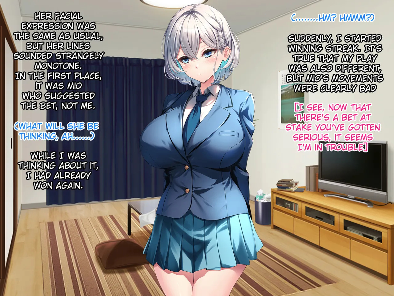 [Courreges Accel] Mukou de Bakunyuu na Neko-kei Osananajimi ga Ura de wa Hatsujou Dosukebe Mode de Ore ni Idai Natsuite Kurunda ga!? [English] [Raknnkarscans] - Page 19