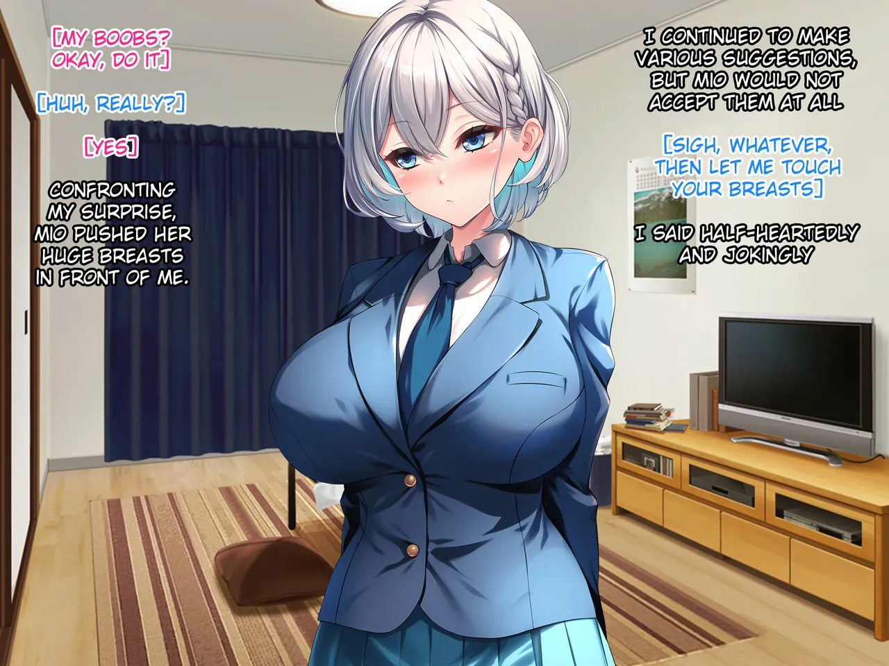 [Courreges Accel] Mukou de Bakunyuu na Neko-kei Osananajimi ga Ura de wa Hatsujou Dosukebe Mode de Ore ni Idai Natsuite Kurunda ga!? [English] [Raknnkarscans] - Page 21