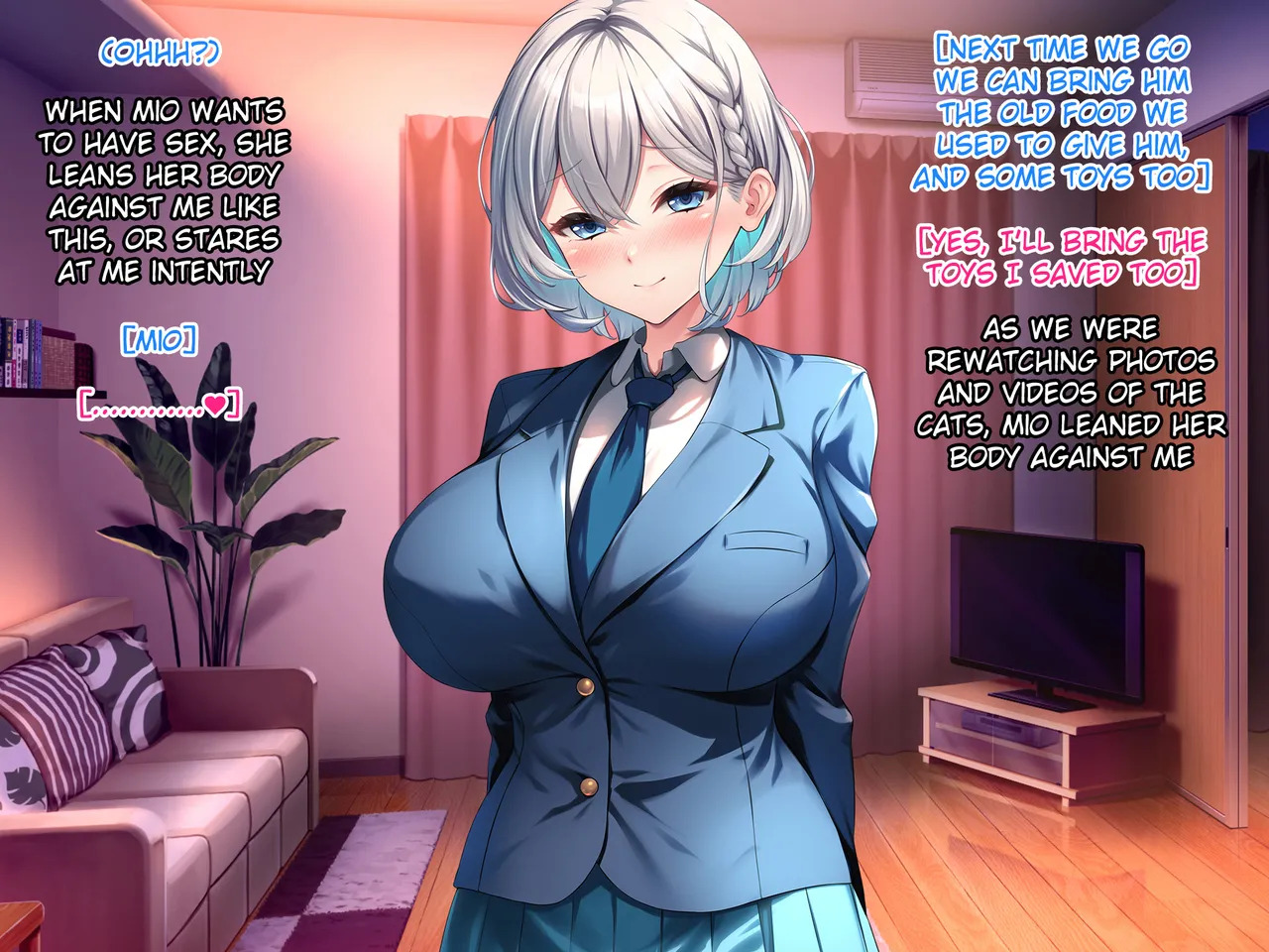 [Courreges Accel] Mukou de Bakunyuu na Neko-kei Osananajimi ga Ura de wa Hatsujou Dosukebe Mode de Ore ni Idai Natsuite Kurunda ga!? [English] [Raknnkarscans] - Page 311