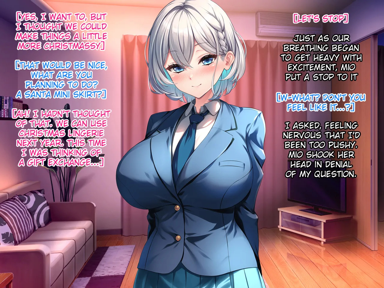 [Courreges Accel] Mukou de Bakunyuu na Neko-kei Osananajimi ga Ura de wa Hatsujou Dosukebe Mode de Ore ni Idai Natsuite Kurunda ga!? [English] [Raknnkarscans] - Page 313
