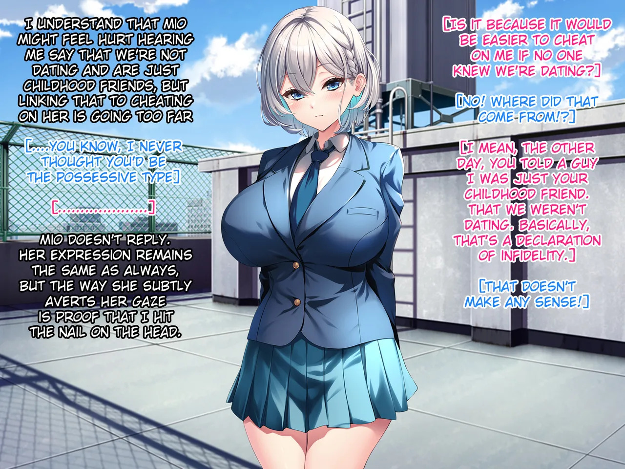[Courreges Accel] Mukou de Bakunyuu na Neko-kei Osananajimi ga Ura de wa Hatsujou Dosukebe Mode de Ore ni Idai Natsuite Kurunda ga!? [English] [Raknnkarscans] - Page 77