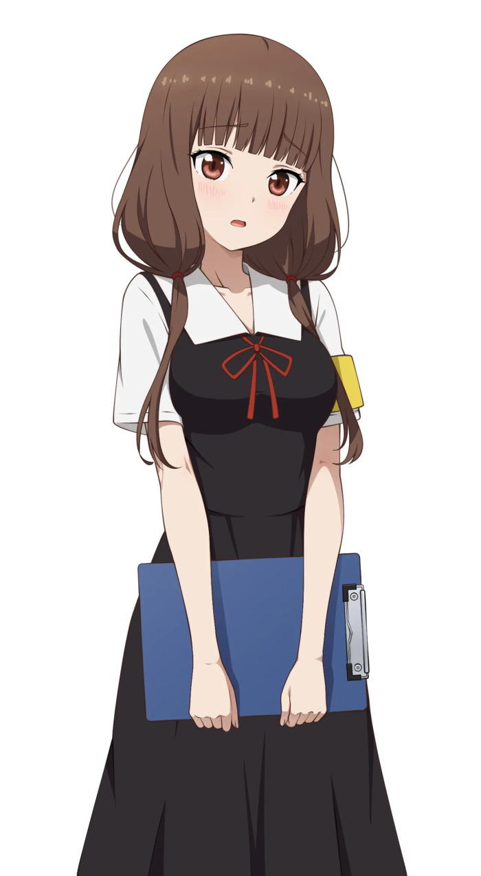 [Nanika Iru] Looks like a character design for Miko Iino. (Kaguya-sama wa Kokurasetai)