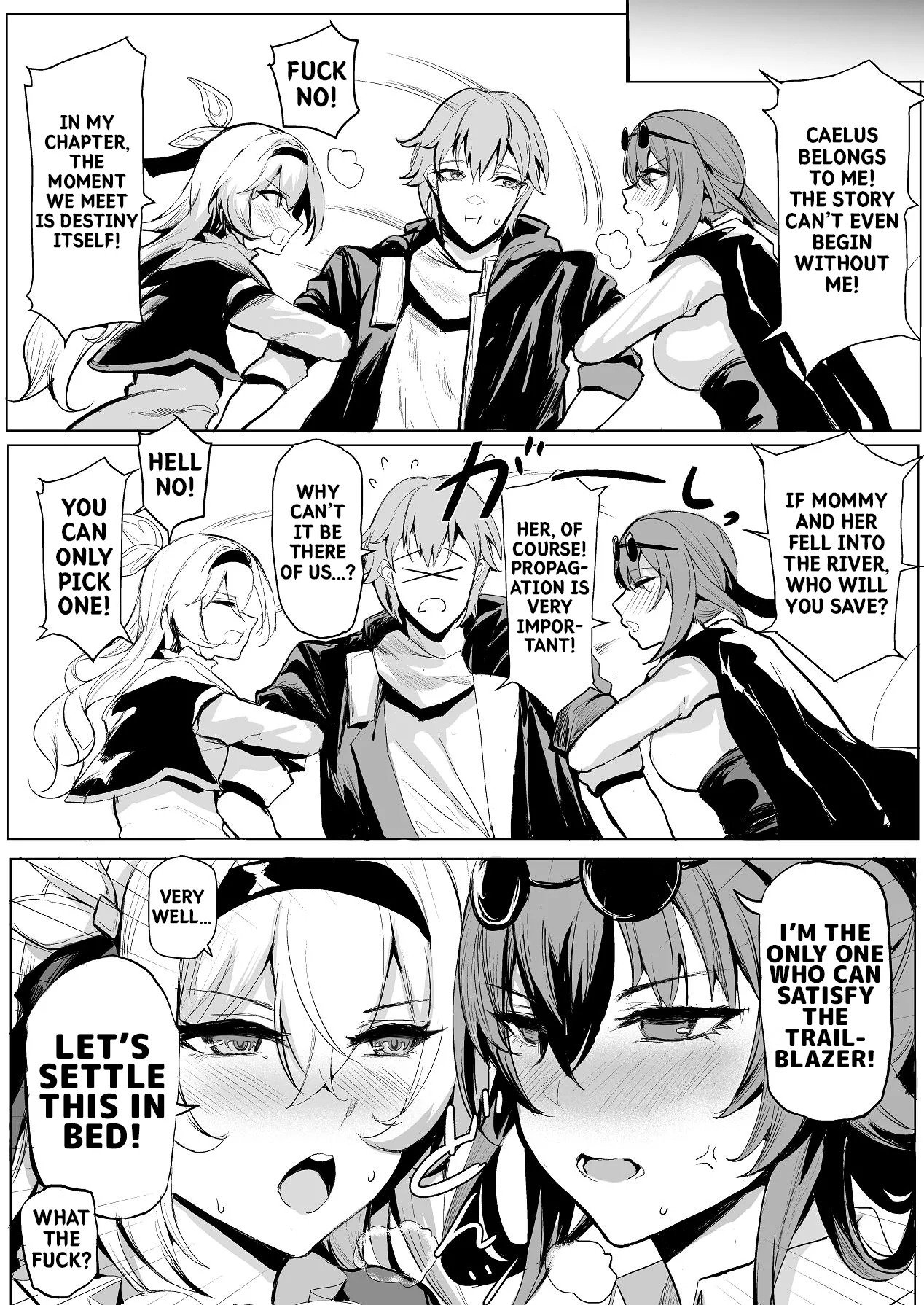 [Heian Xiaocangku (Shiben c16e4)] Woman's battle (Honkai Star Rail) [Digital] (English) - Page 11