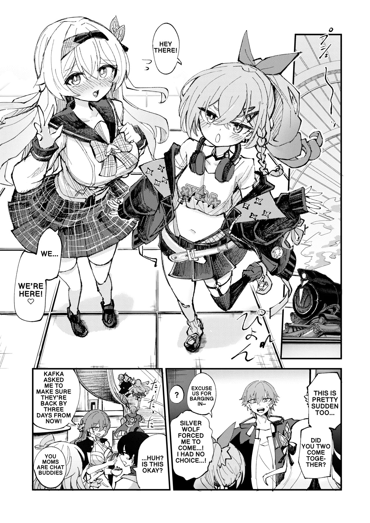 [Rossaku Kobo (Rossaku)] Besties in the Trailblazer's room (Honkai Star Rail) [Digital] (English) - Page 4