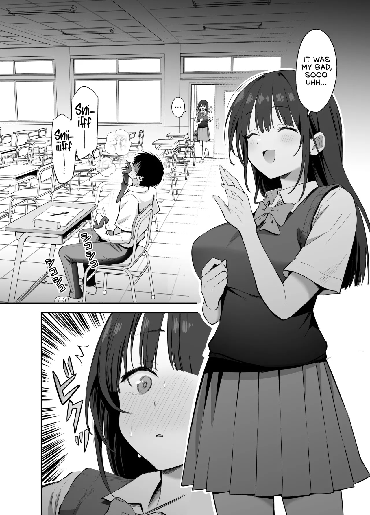[Honshiro Nikori] If You Get To Jerk Off To My Socks, I Get To Play With Your Dick, Right? | Watashi no Kutsushita de Shikotteru nara Sono Ochinpo de Asonde mo Ii yo ne? [English] [Digital] - Page 17