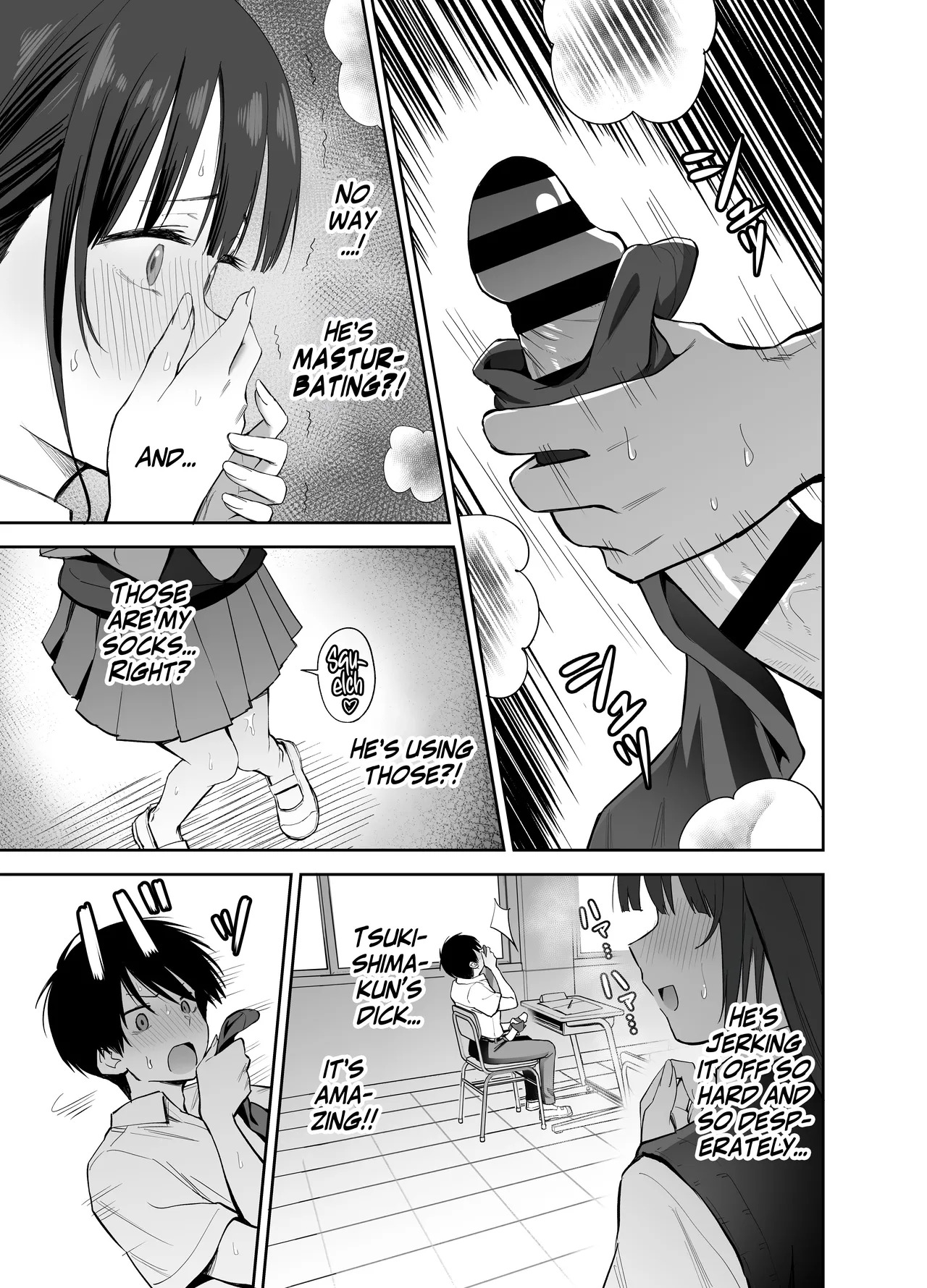 [Honshiro Nikori] If You Get To Jerk Off To My Socks, I Get To Play With Your Dick, Right? | Watashi no Kutsushita de Shikotteru nara Sono Ochinpo de Asonde mo Ii yo ne? [English] [Digital] - Page 18