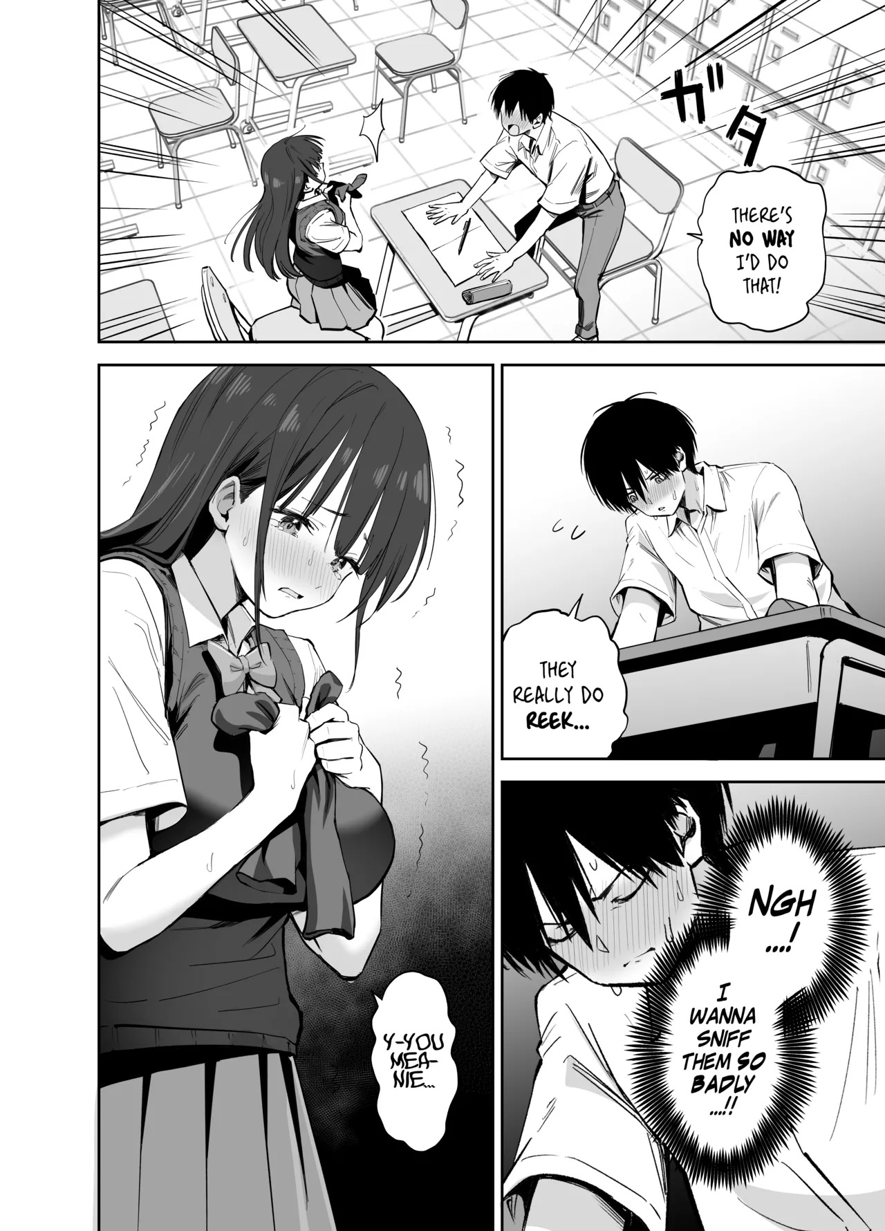 [Honshiro Nikori] If You Get To Jerk Off To My Socks, I Get To Play With Your Dick, Right? | Watashi no Kutsushita de Shikotteru nara Sono Ochinpo de Asonde mo Ii yo ne? [English] [Digital] - Page 9