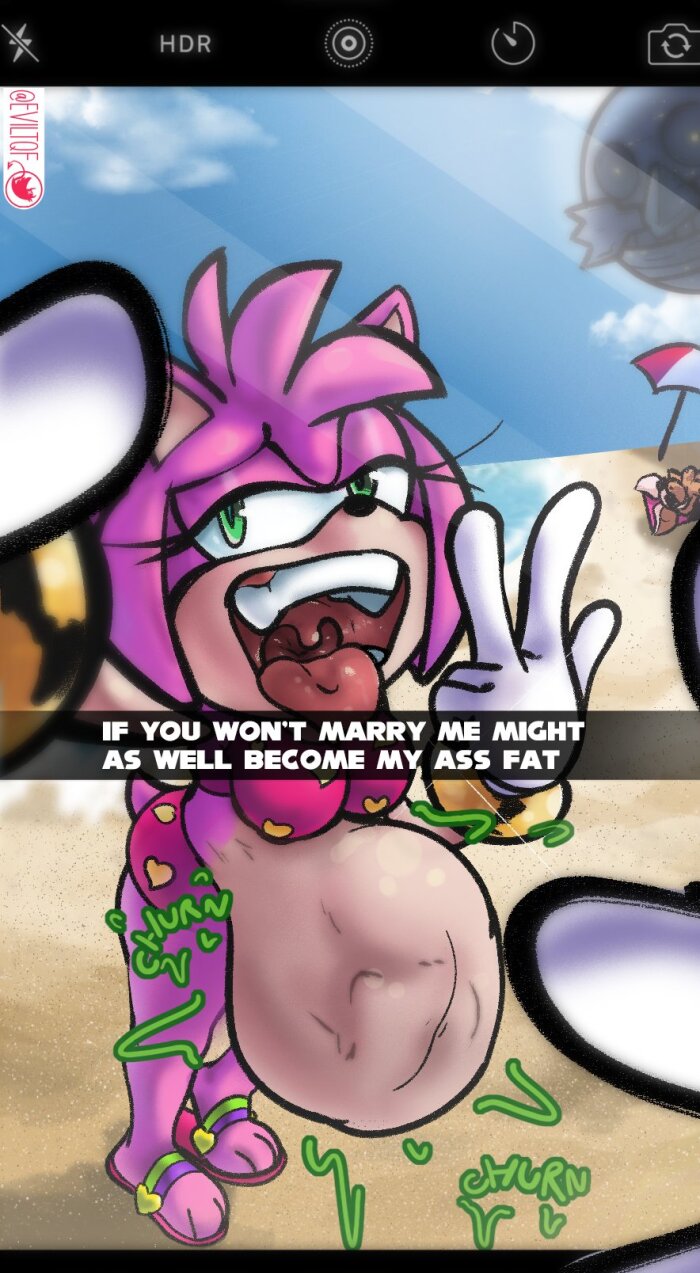 [EvilTQF] Amy Rose Beach Snack