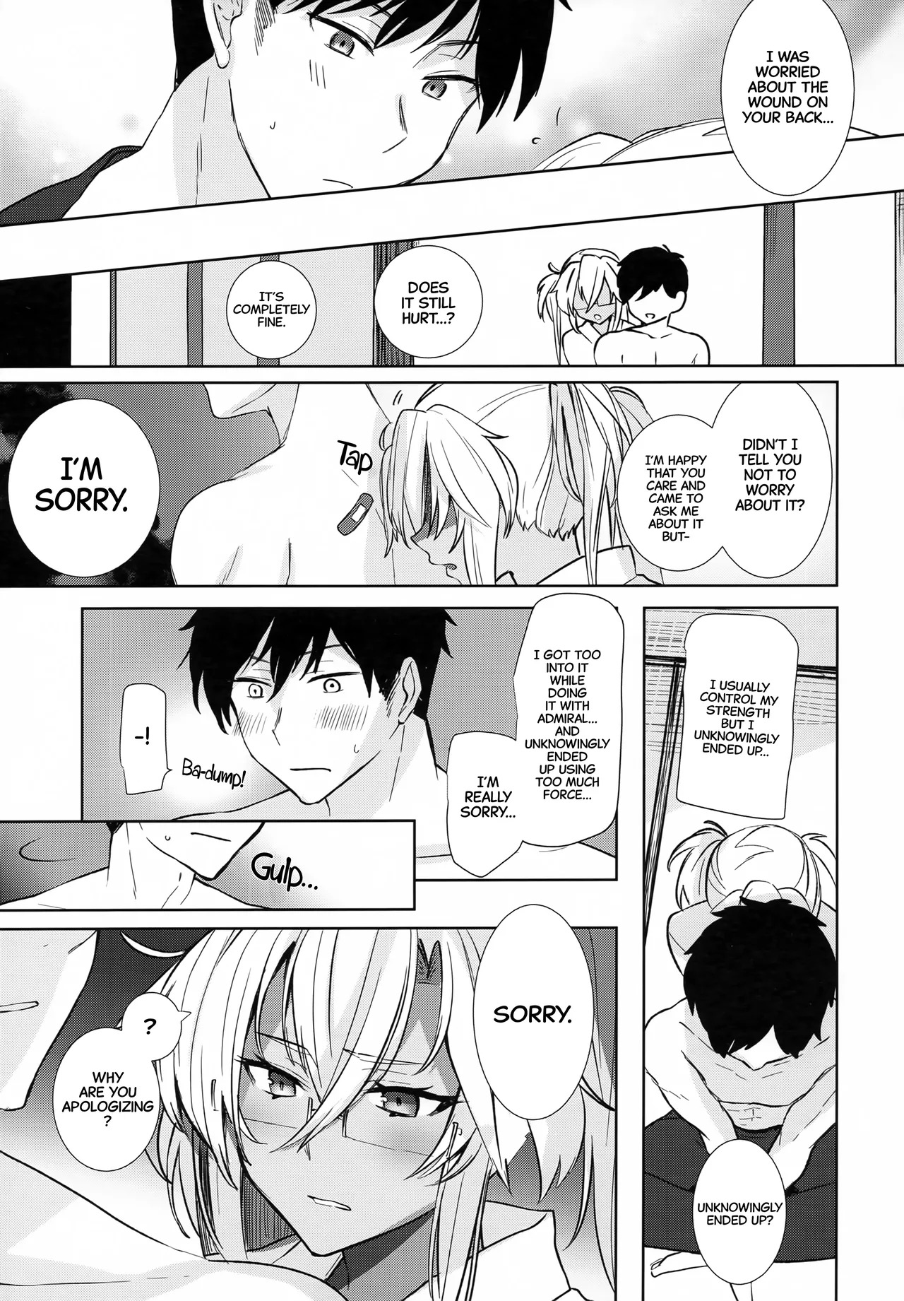 (Gunreibu Shuho Goudou Enshuu Reiwa Sannen Touki) Musashi-san no Yoru Jijou Hisho-kan no Sajikagen-hen | Musashi's Nightly Affairs: The Secretary Ship's Determination -(Kantai Collection -KanColle-) [English] [CarlJPTL] - Page 12