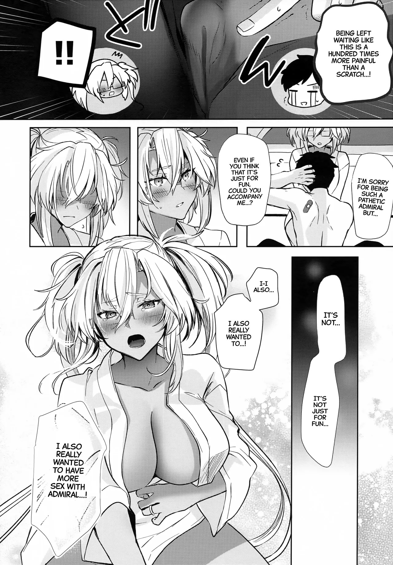 (Gunreibu Shuho Goudou Enshuu Reiwa Sannen Touki) Musashi-san no Yoru Jijou Hisho-kan no Sajikagen-hen | Musashi's Nightly Affairs: The Secretary Ship's Determination -(Kantai Collection -KanColle-) [English] [CarlJPTL] - Page 21