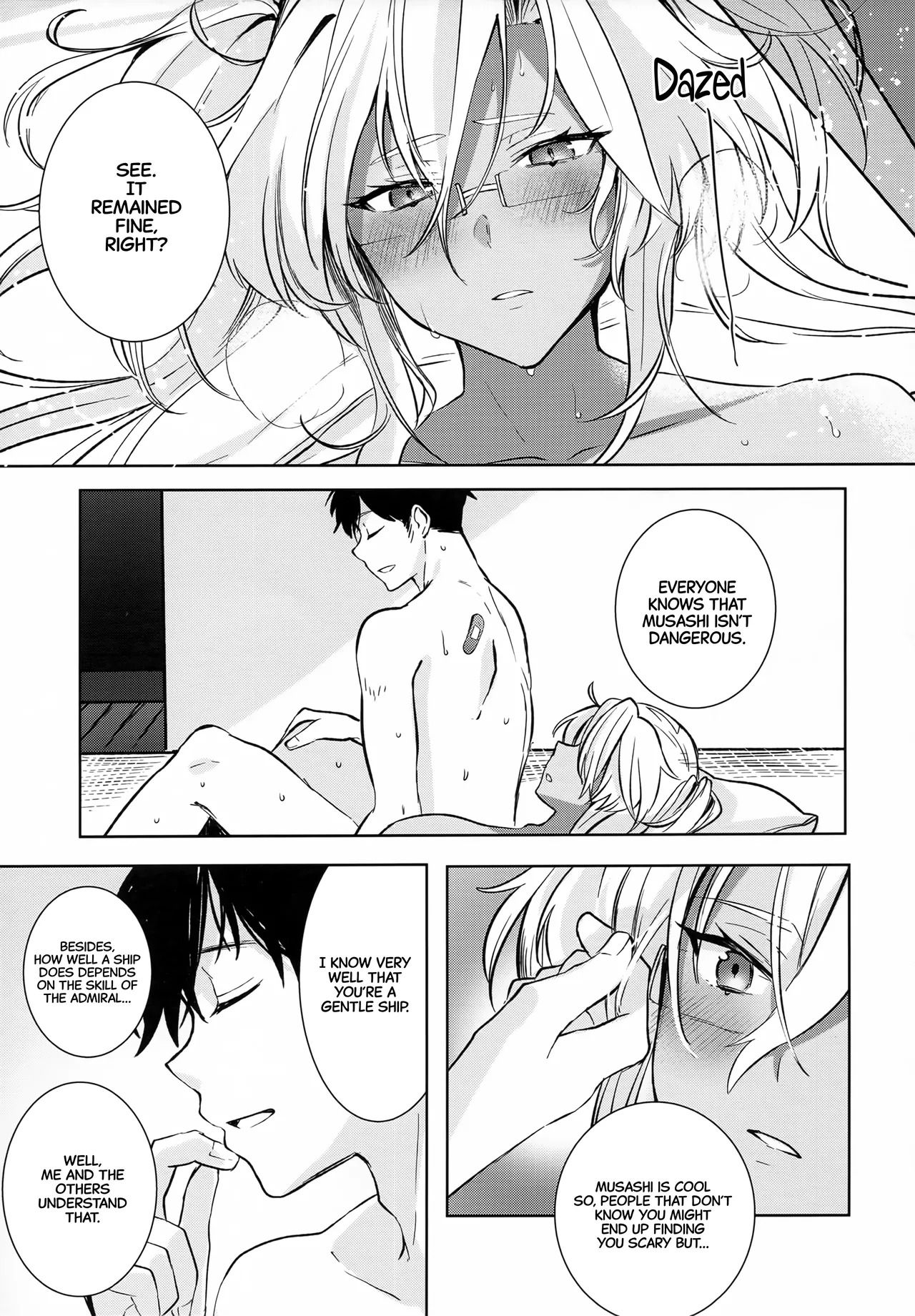 (Gunreibu Shuho Goudou Enshuu Reiwa Sannen Touki) Musashi-san no Yoru Jijou Hisho-kan no Sajikagen-hen | Musashi's Nightly Affairs: The Secretary Ship's Determination -(Kantai Collection -KanColle-) [English] [CarlJPTL] - Page 50