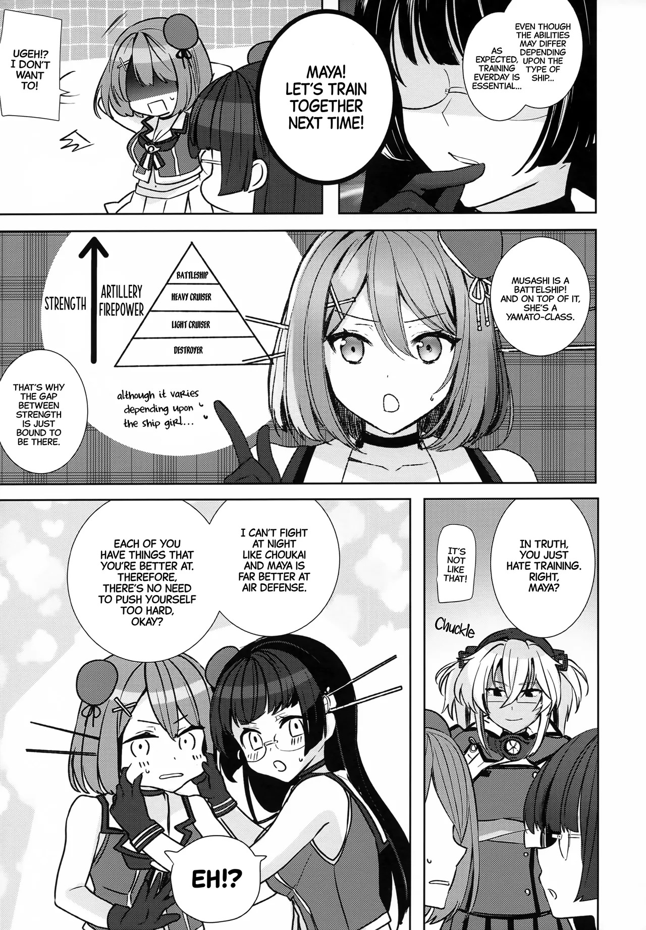 (Gunreibu Shuho Goudou Enshuu Reiwa Sannen Touki) Musashi-san no Yoru Jijou Hisho-kan no Sajikagen-hen | Musashi's Nightly Affairs: The Secretary Ship's Determination -(Kantai Collection -KanColle-) [English] [CarlJPTL] - Page 6