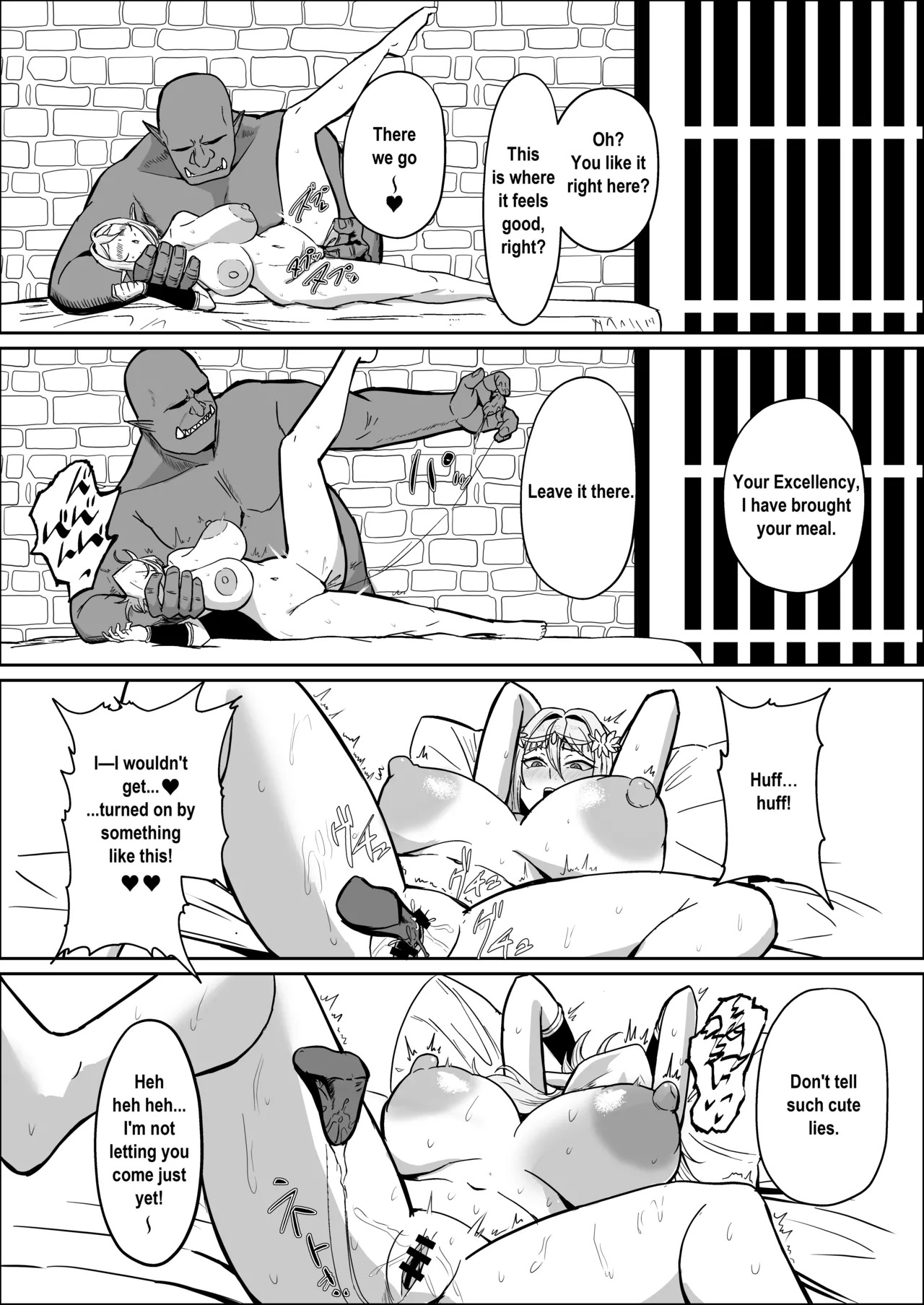 [Mainichi Angel] Torawareta Elf Touzen Seidorei no Kei [English] - Page 17