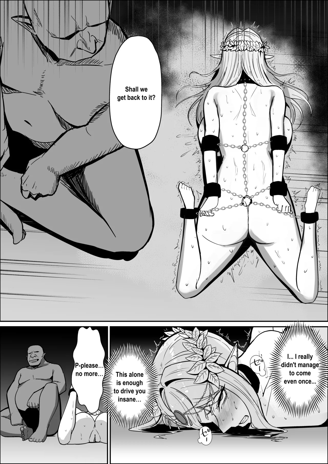[Mainichi Angel] Torawareta Elf Touzen Seidorei no Kei [English] - Page 19