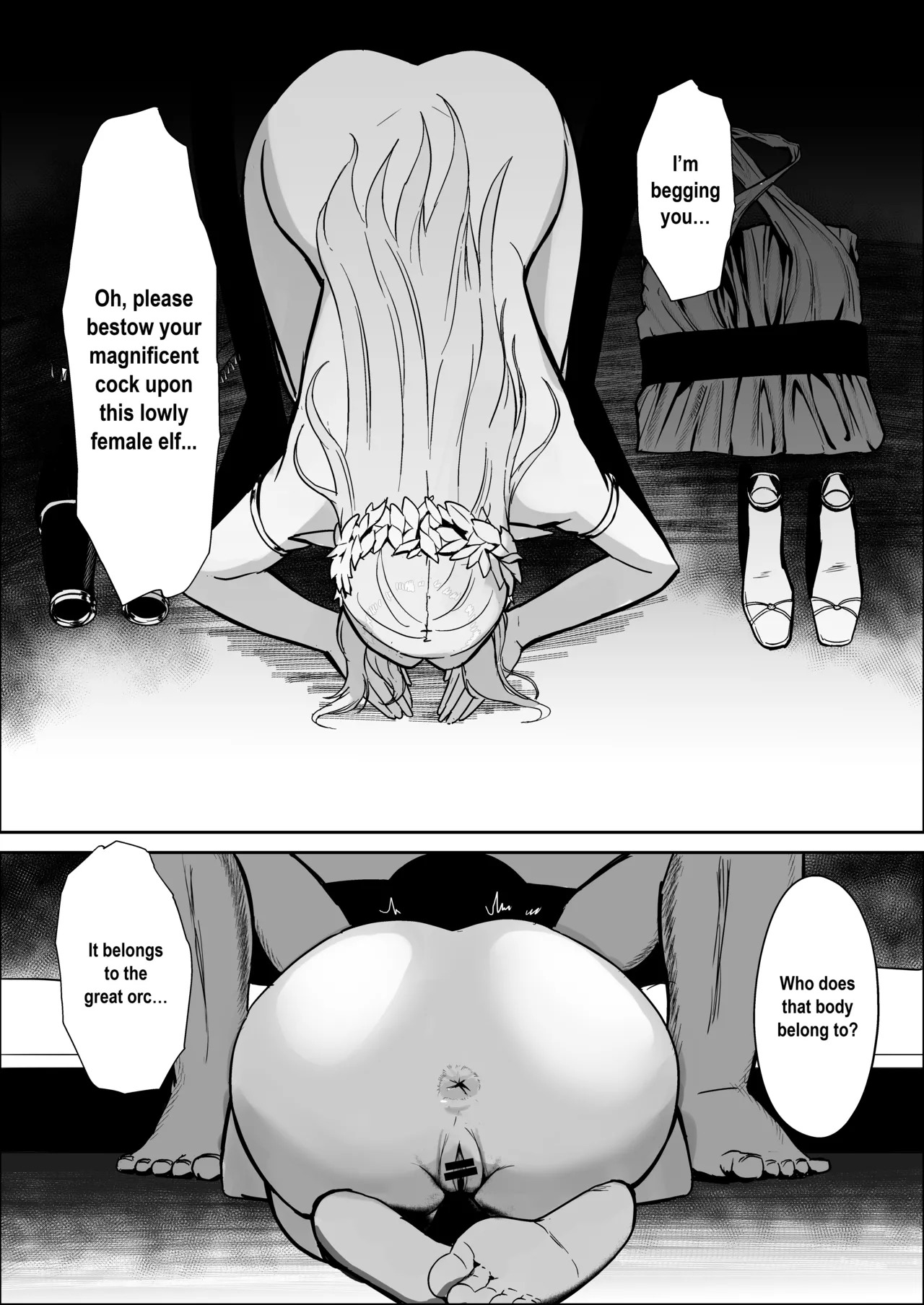 [Mainichi Angel] Torawareta Elf Touzen Seidorei no Kei [English] - Page 21