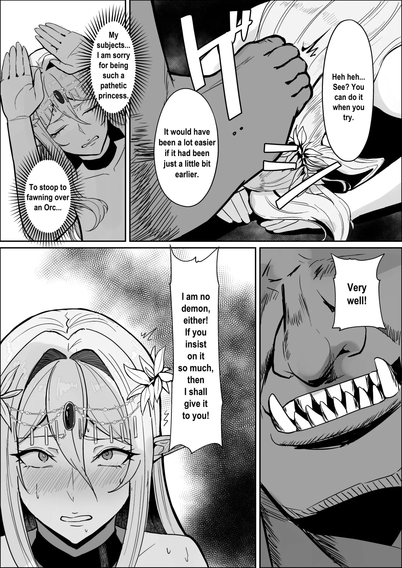 [Mainichi Angel] Torawareta Elf Touzen Seidorei no Kei [English] - Page 22