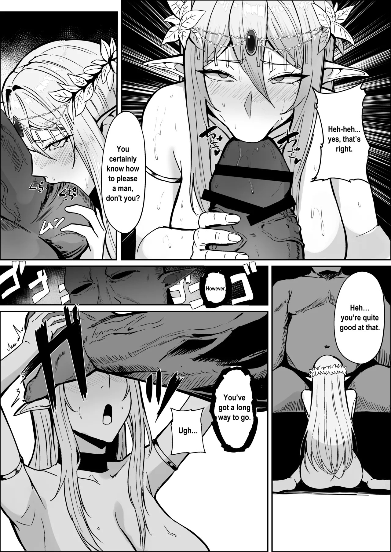 [Mainichi Angel] Torawareta Elf Touzen Seidorei no Kei [English] - Page 24